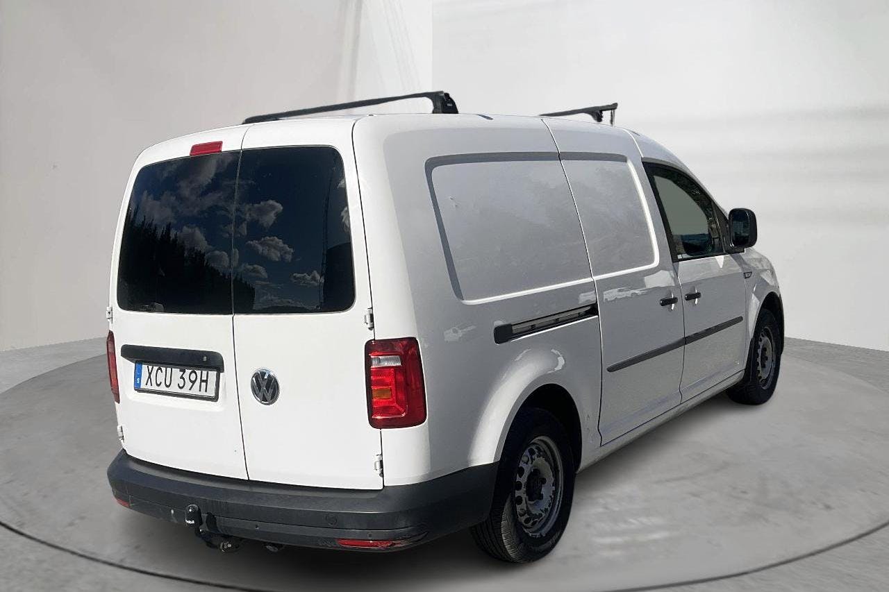 VW Caddy 2.0 TDI Maxi Skåp (102hk) - 12 880 mil - Automat - vit - 2020