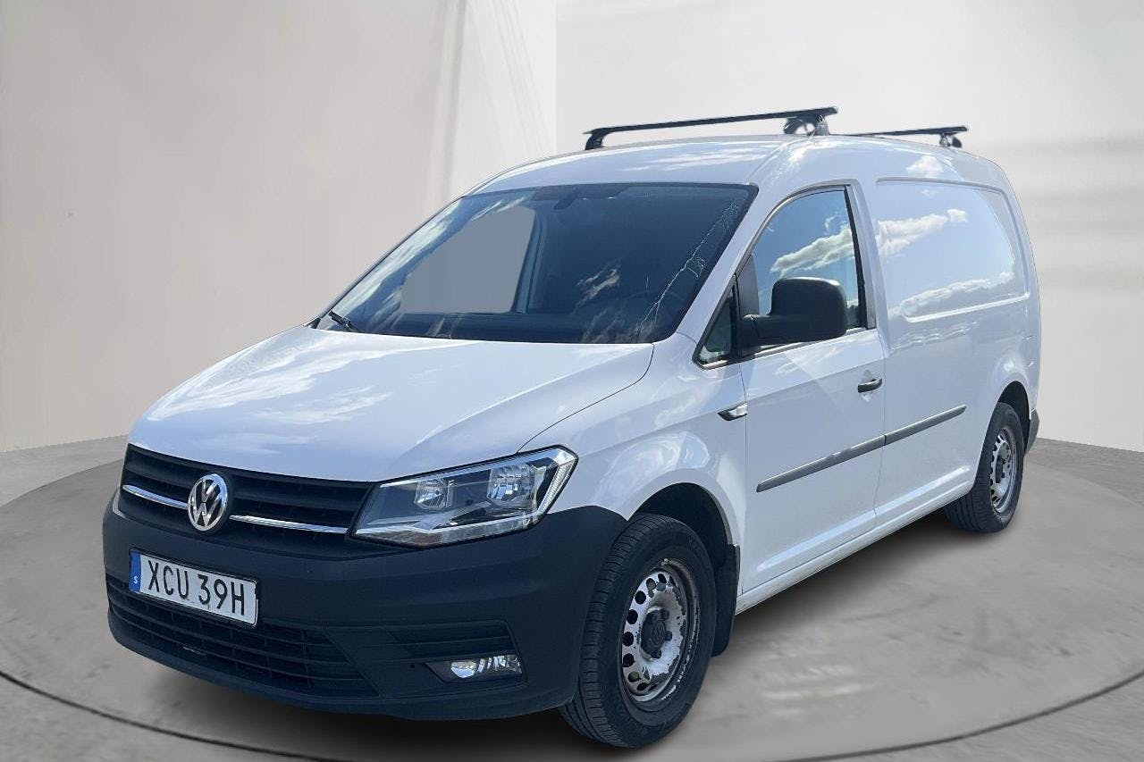 VW Caddy 2.0 TDI Maxi Skåp (102hk) - 12 880 mil - Automat - vit - 2020