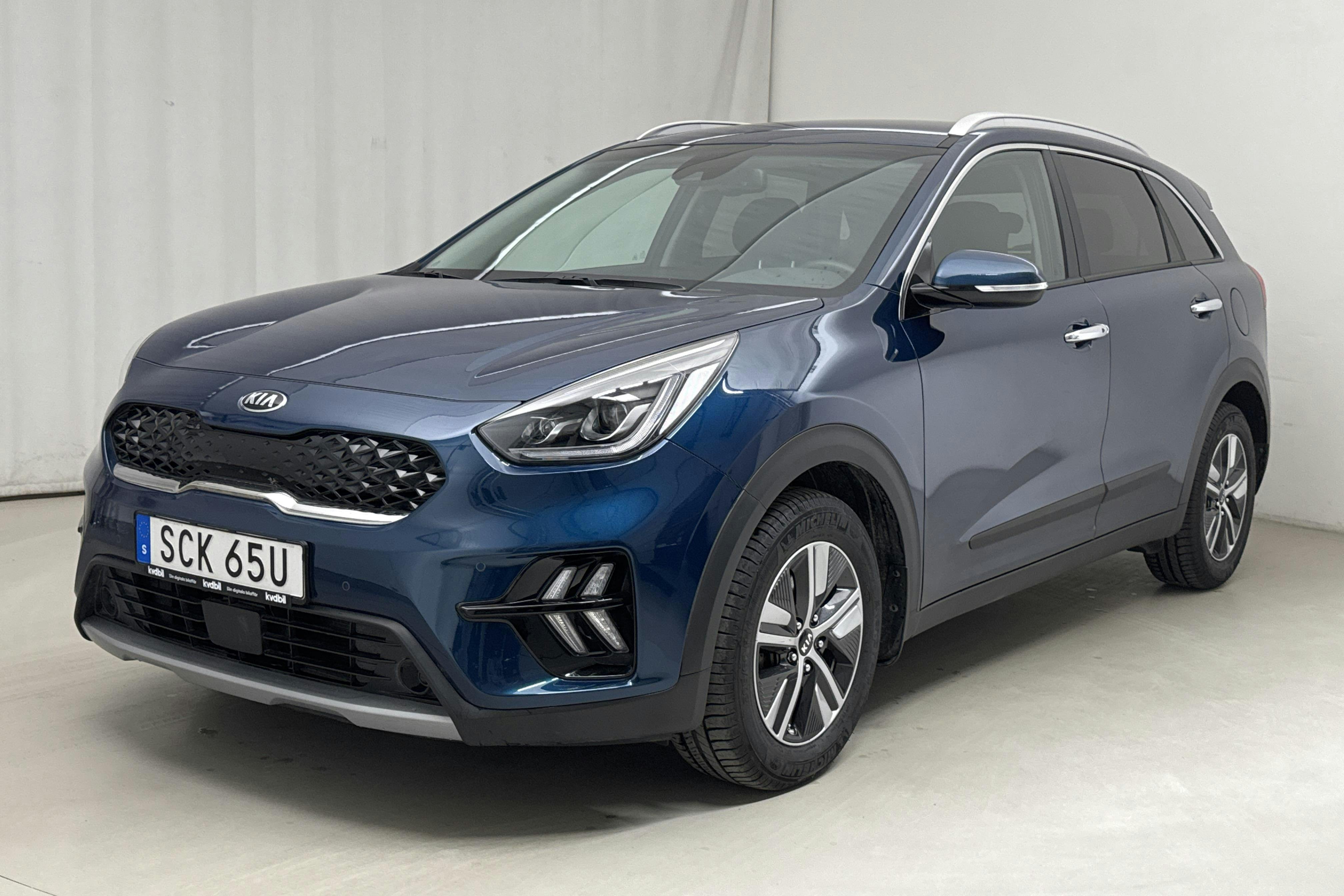 KIA Niro Hybrid 1.6 (141hk) - 1 438 mil - Automat - blå - 2021