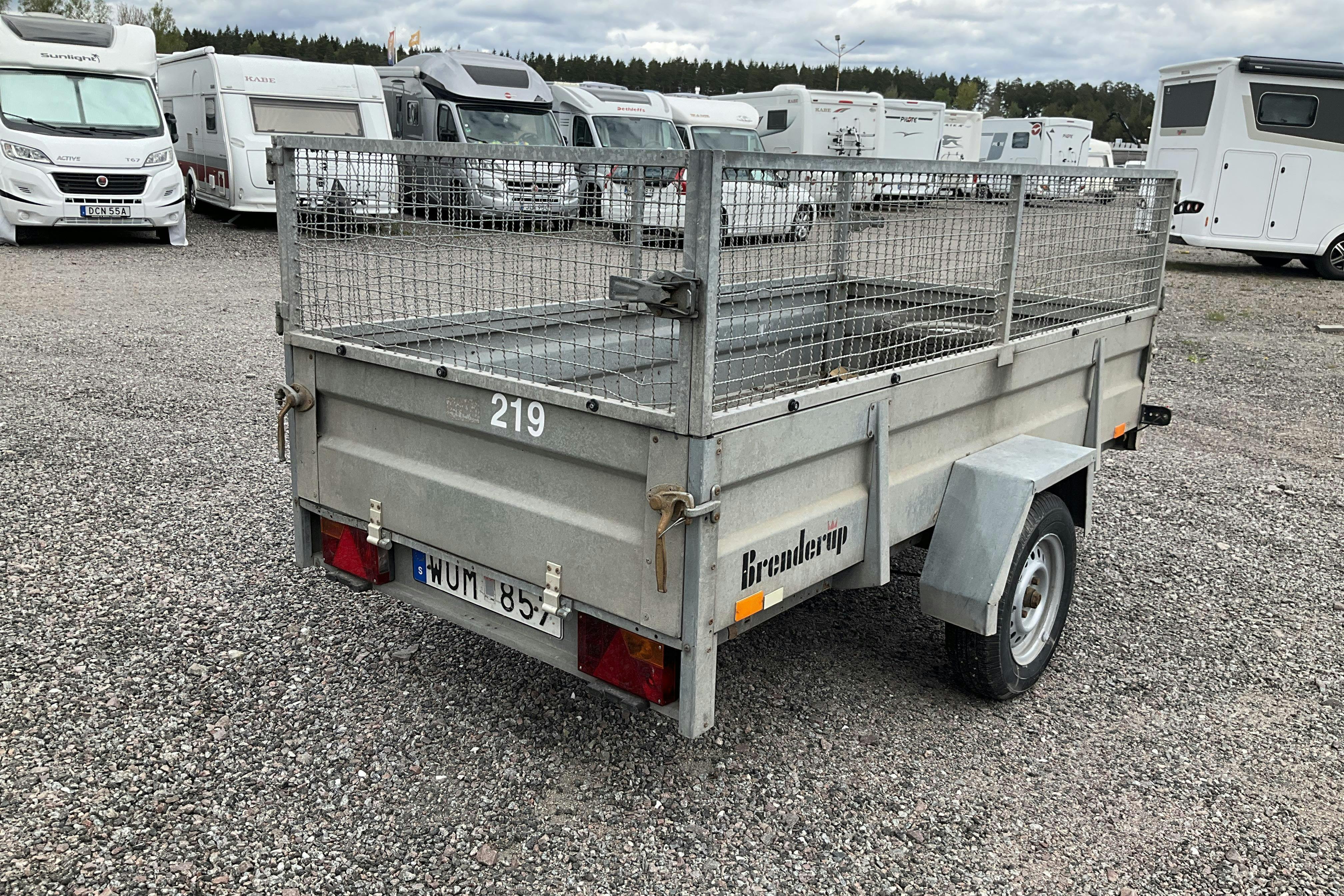 Brenderup 2260 S  Gallersläpvagn Släpvagn - 0 km - grå - 2005