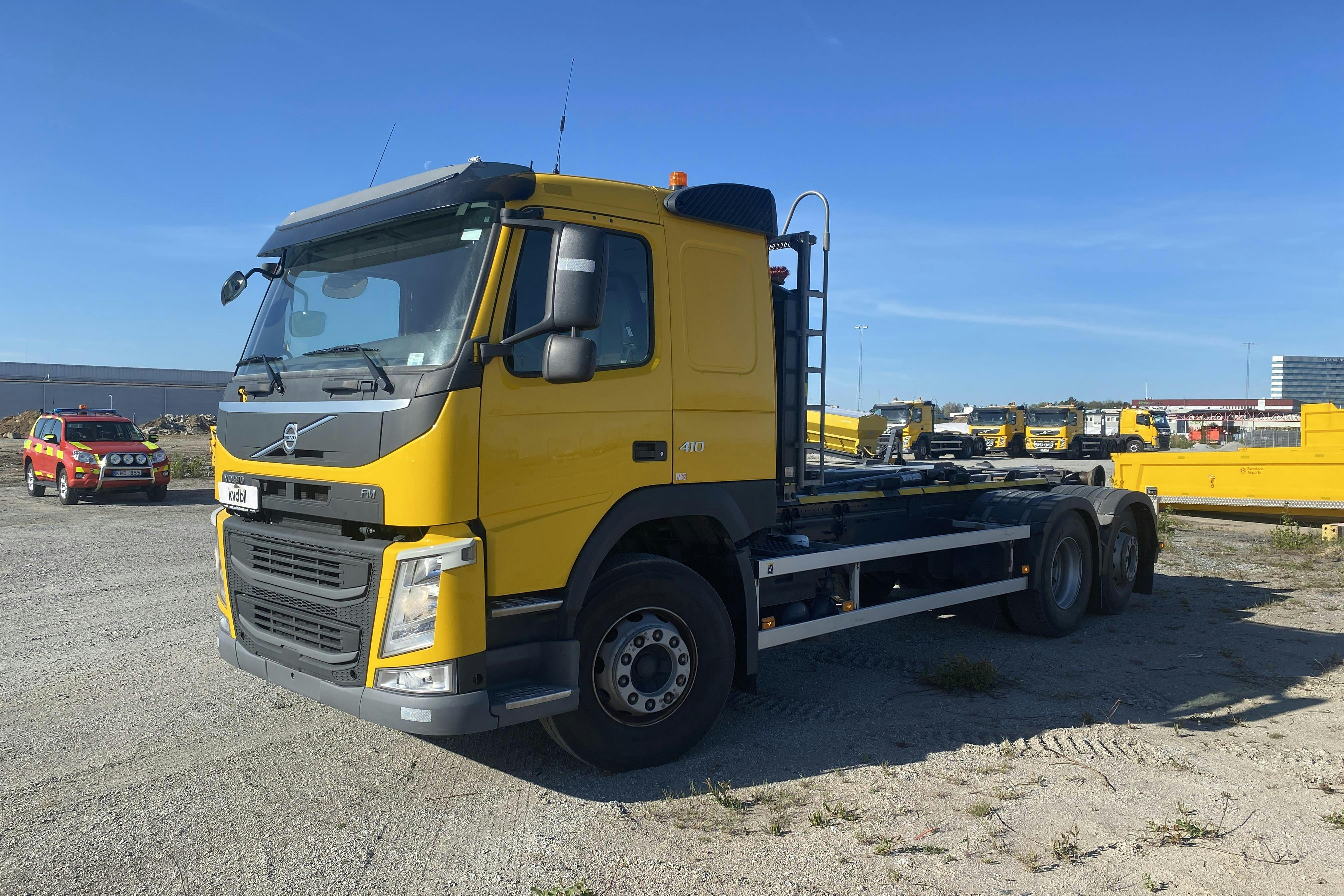 Volvo FM410  Spridaruttag - 69 818 km - Automat - gul - 2014