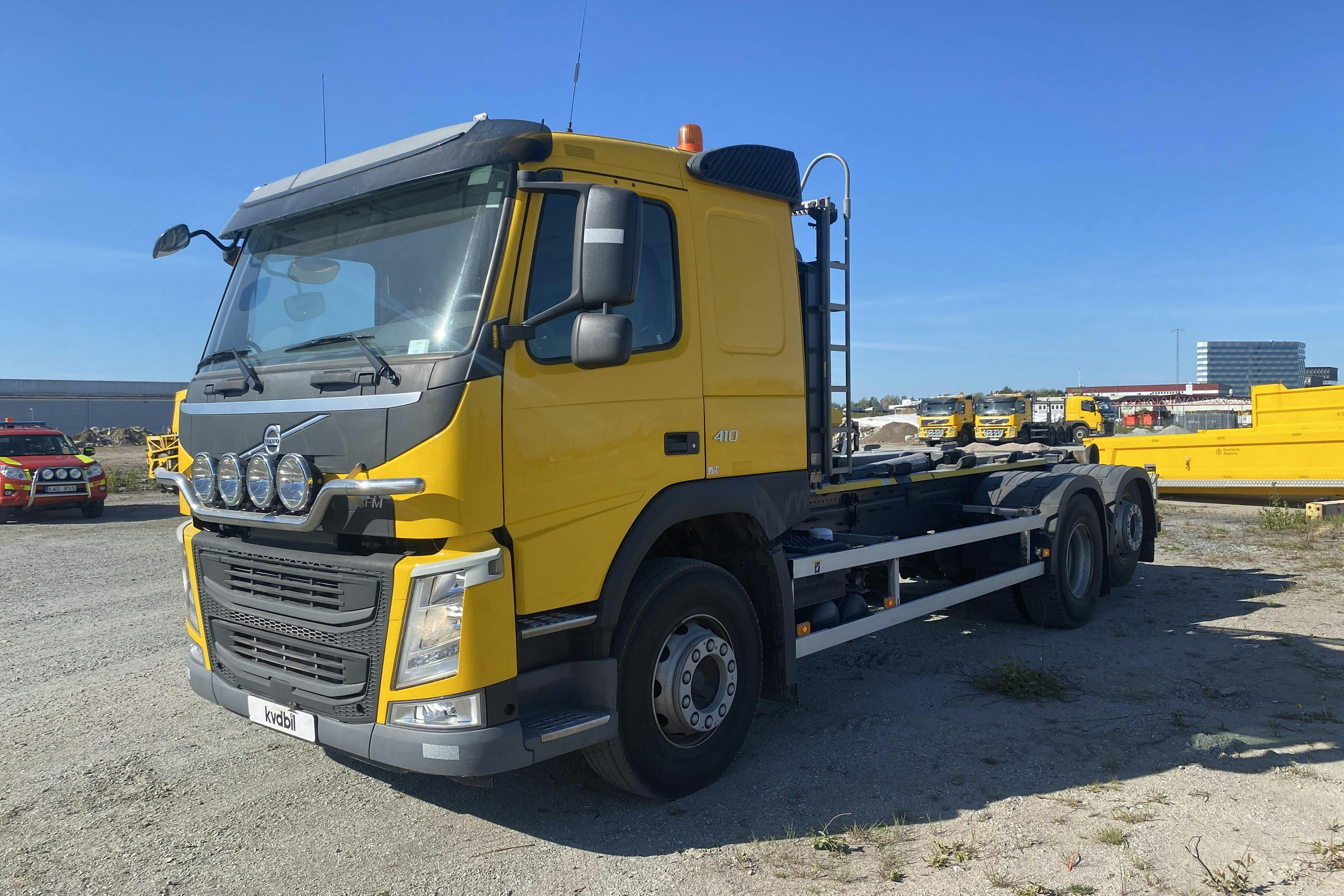 Volvo FM410 Spridaruttag - 48 584 km - Automat - gul - 2014