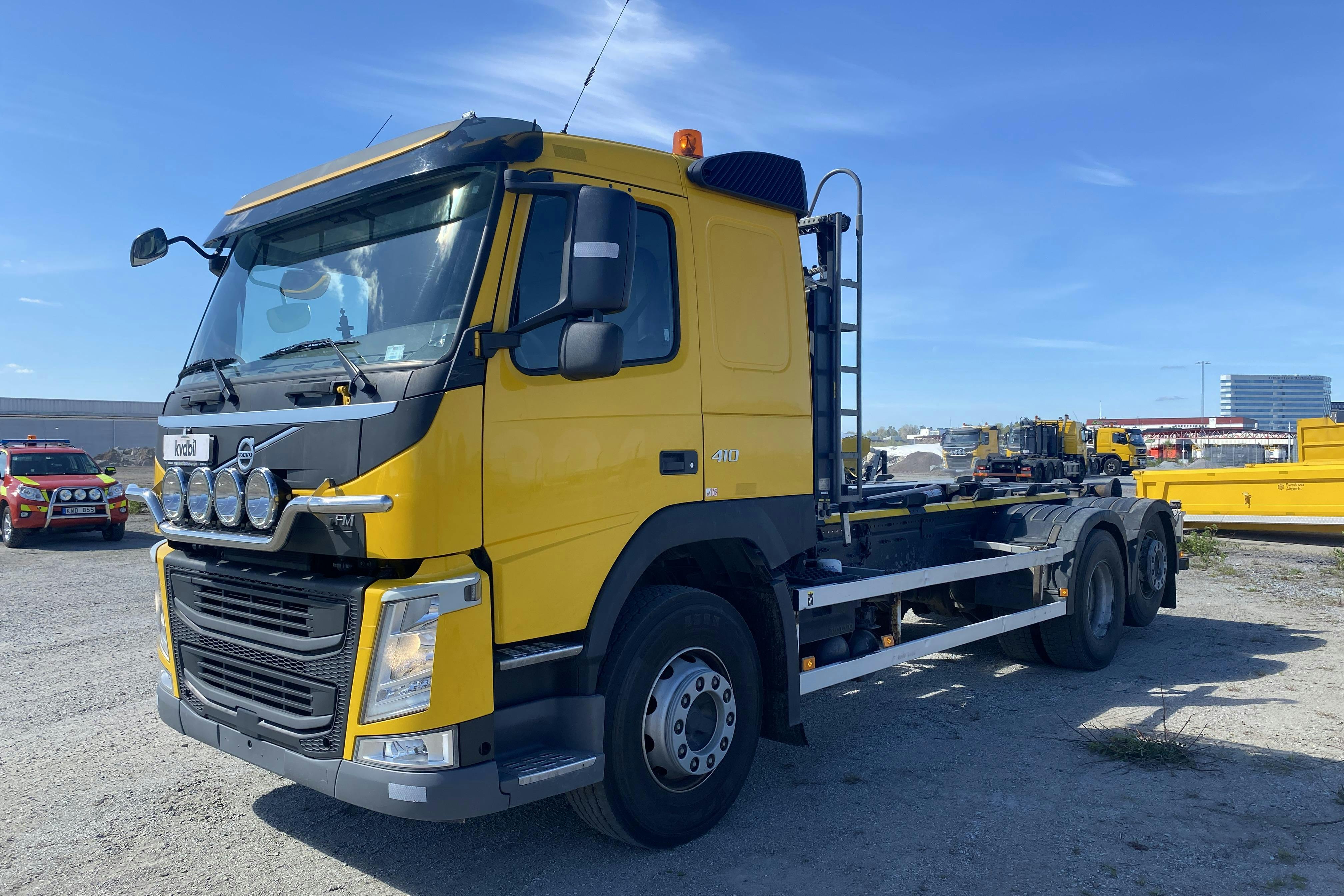 Volvo FM410 - 83 662 km - Automat - gul - 2014