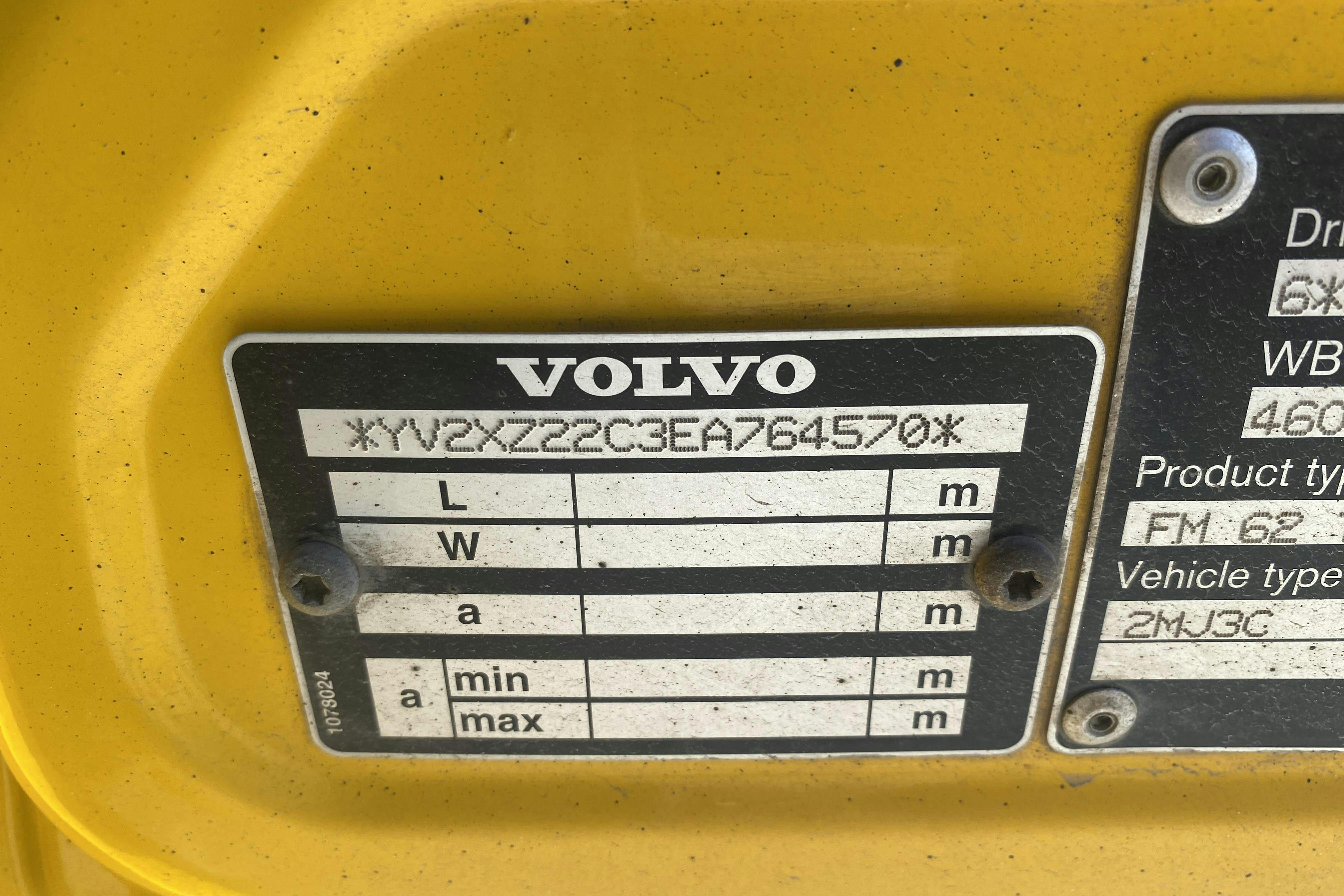 Volvo FM410 - 83 662 km - Automat - gul - 2014