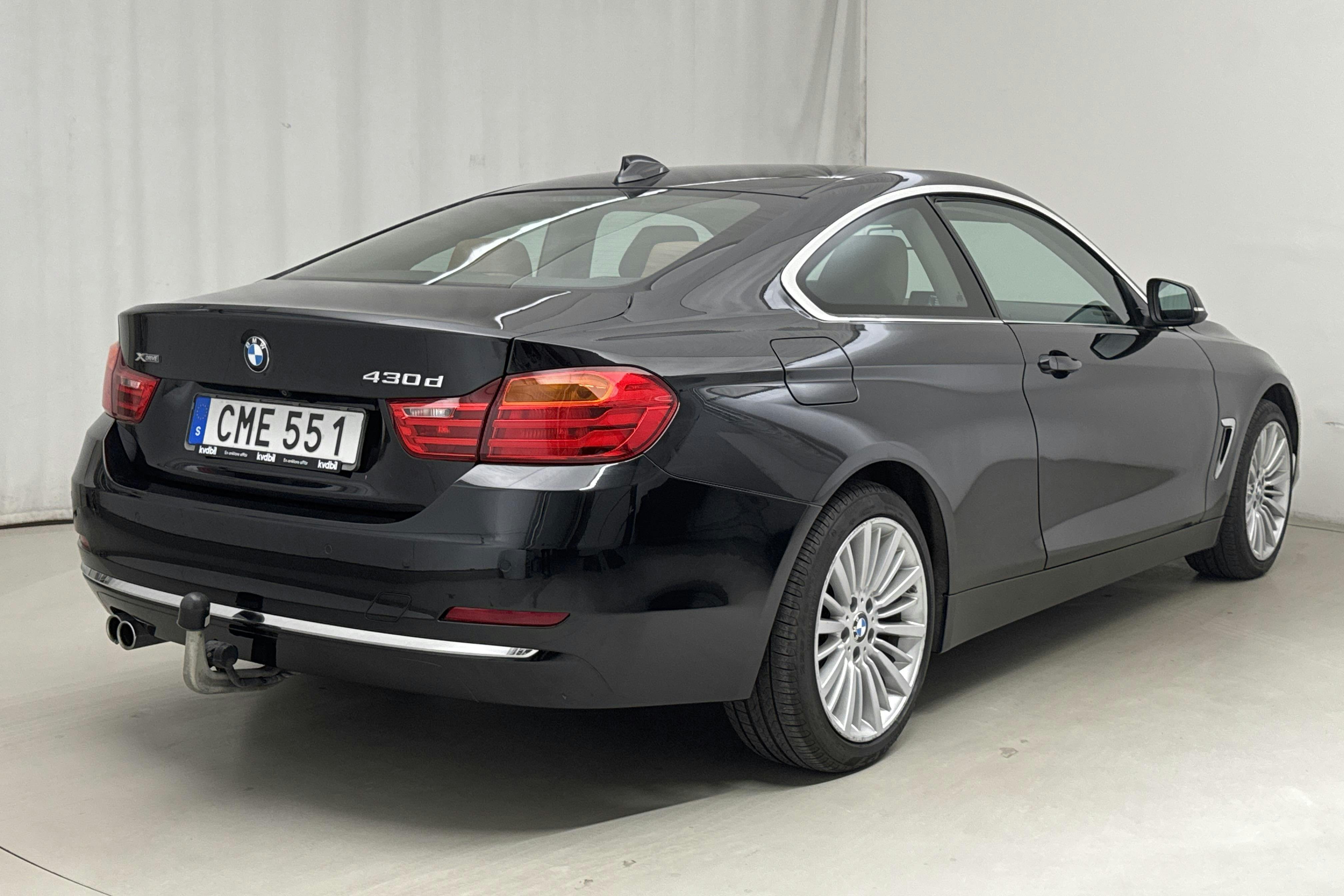 BMW 430d xDrive Coupé, F32 (258hk) - 7 155 mil - Automat - svart - 2014