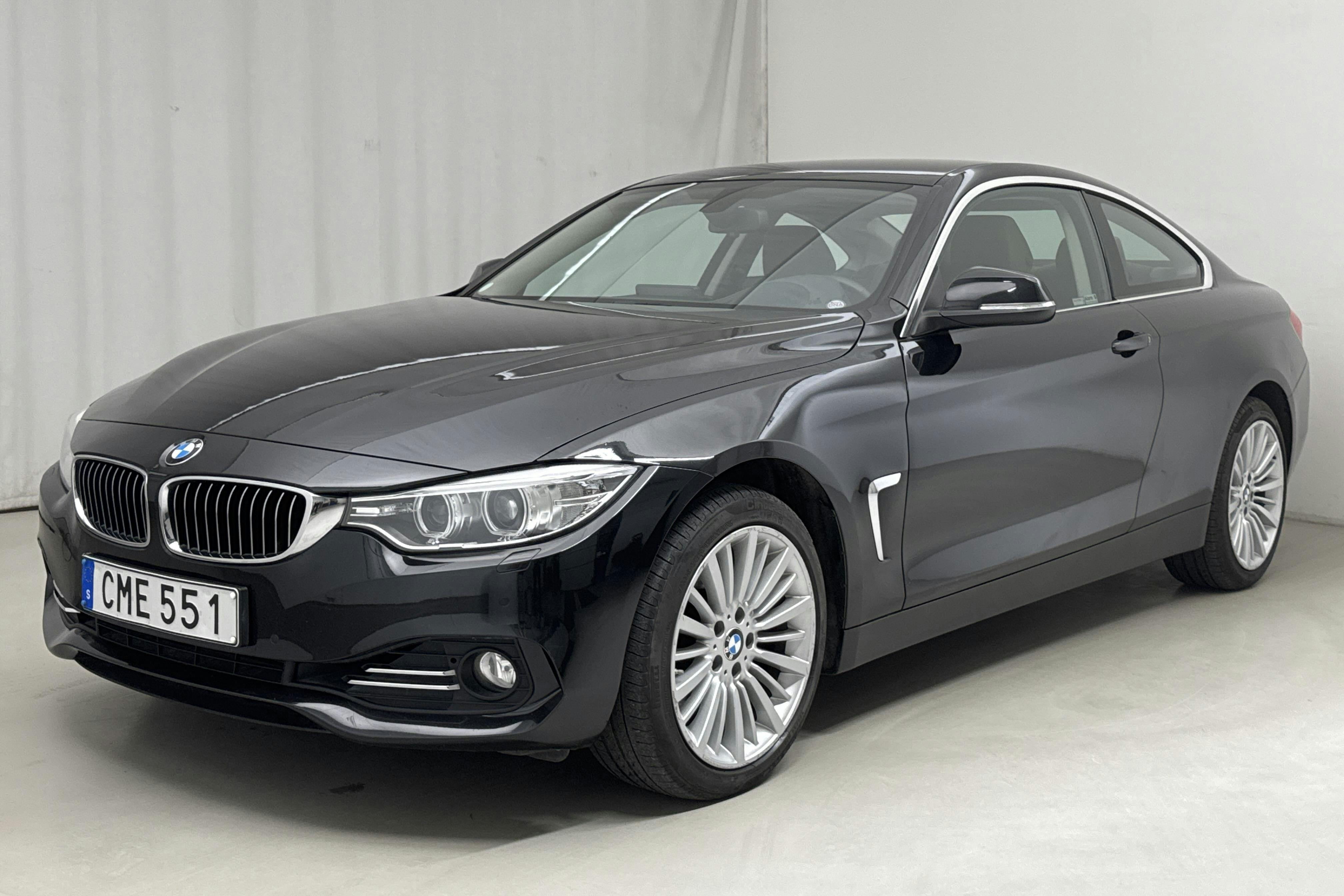BMW 430d xDrive Coupé, F32 (258hk) - 71 550 km - Automatyczna - czarny - 2014
