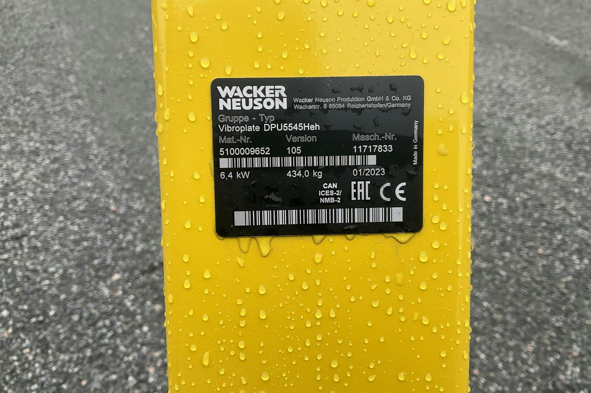 Wacker Neuson DPU5545 -  - 2023