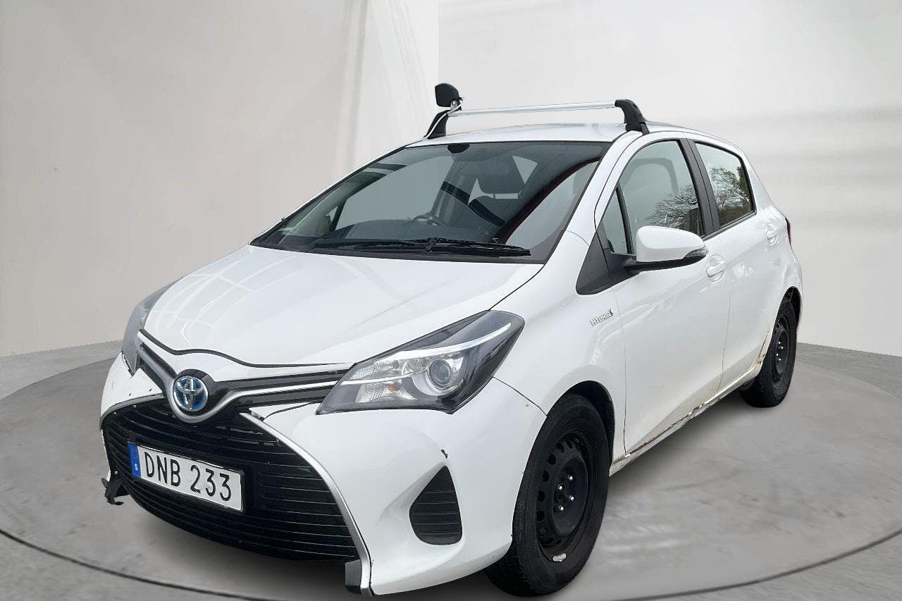 Toyota Yaris 1.5 Hybrid 5dr (101hk) - 9 443 mil - Automat - vit - 2016