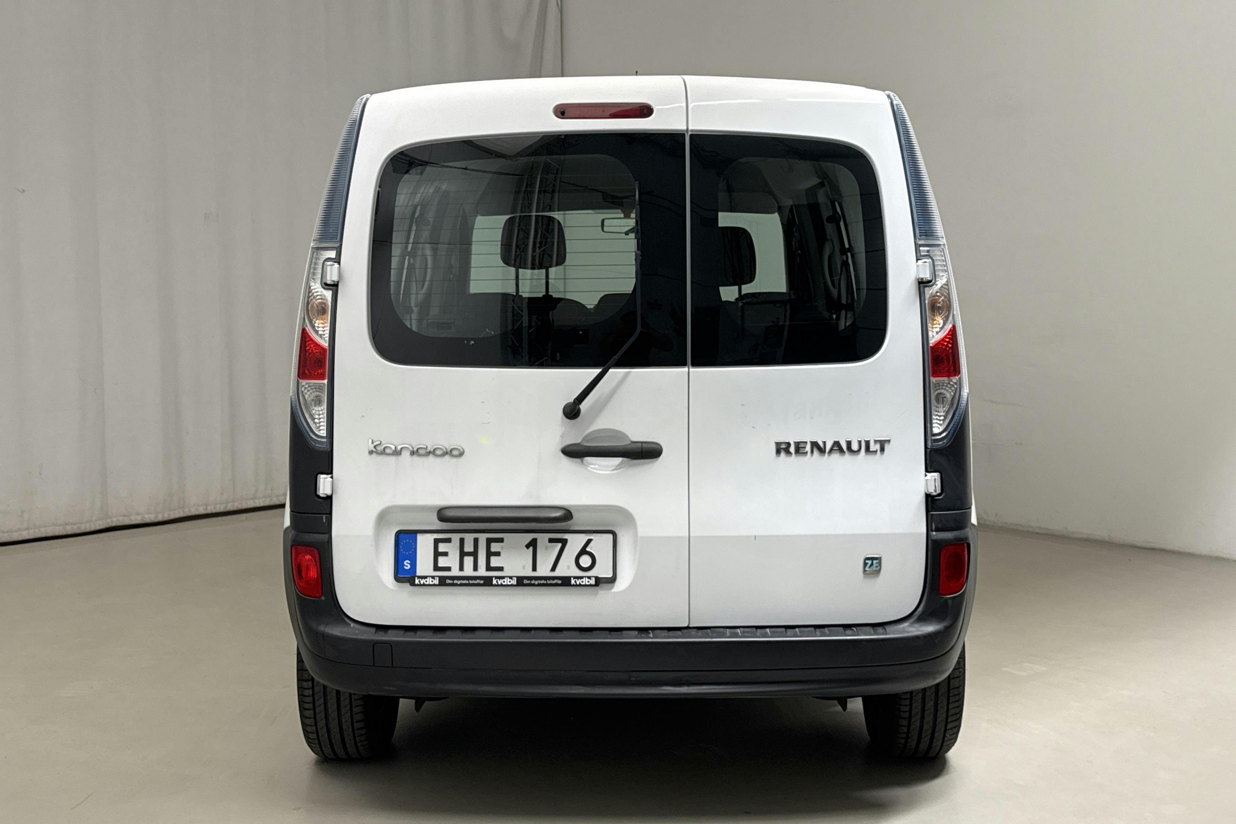 Renault Kangoo II Z.E. 22 kWh Maxi (60hk) - 2 823 mil - Automat - vit - 2014