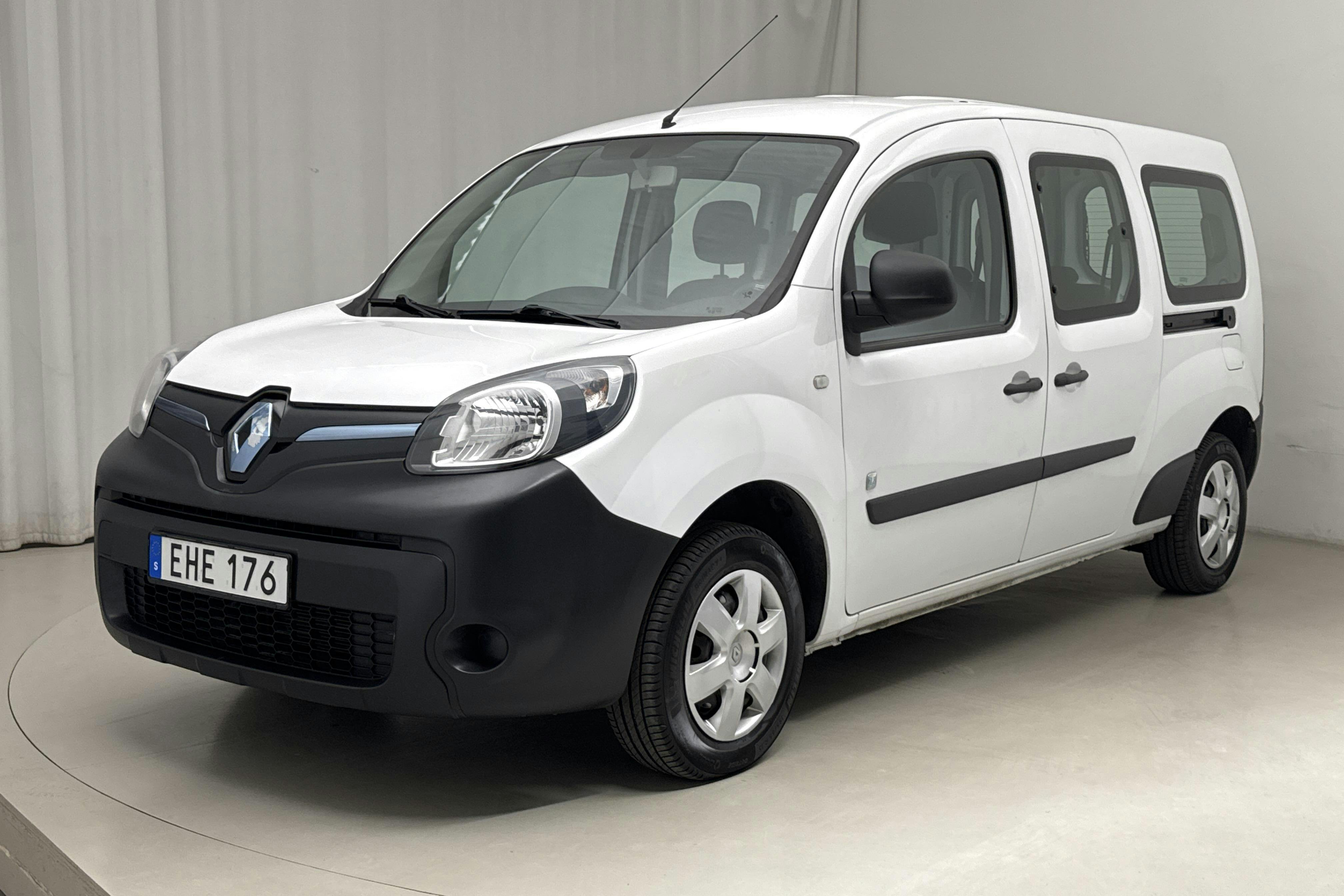 Renault Kangoo II Z.E. 22 kWh Maxi (60hk) - 2 823 mil - Automat - vit - 2014