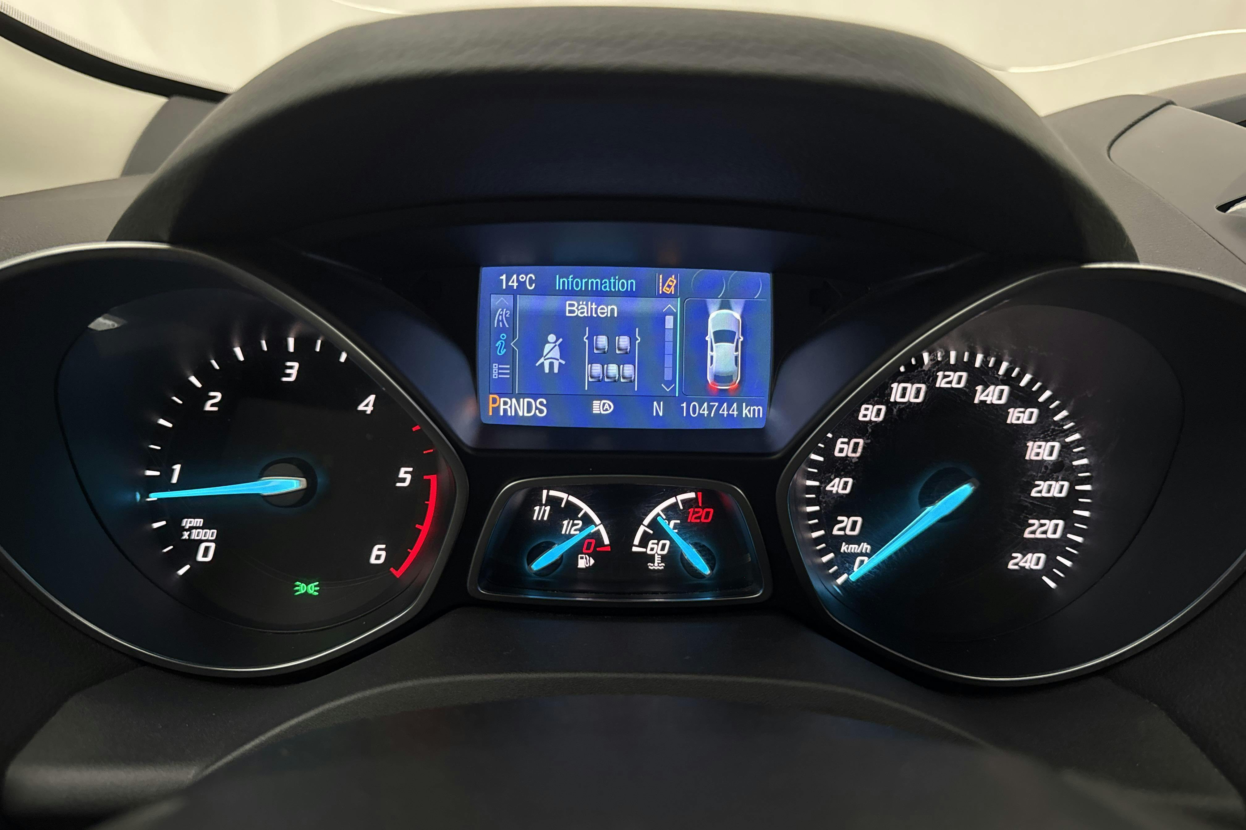 Ford Kuga 2.0 TDCi AWD (150hk) - 10 475 mil - Automat - svart - 2016