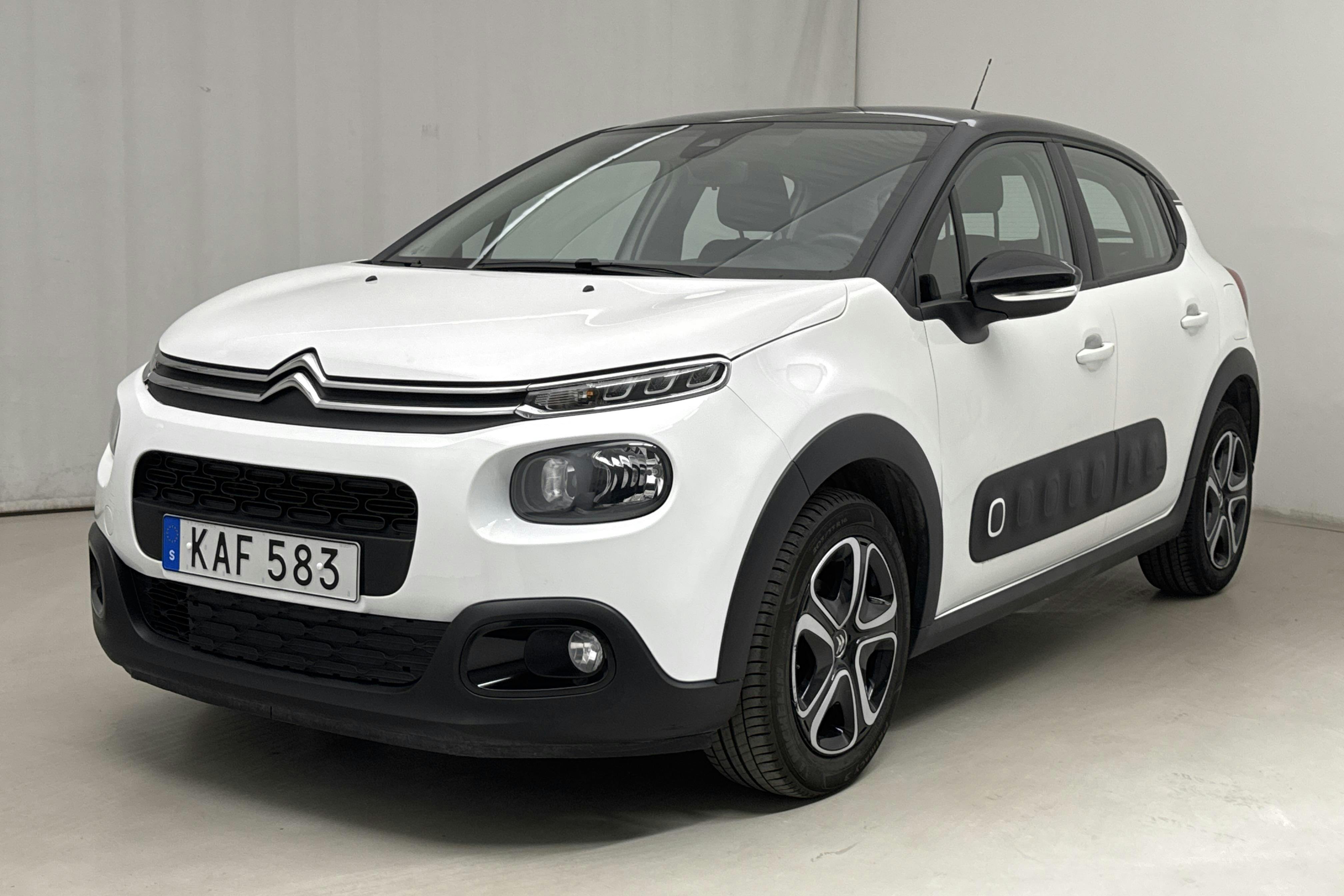 Citroën C3 PureTech (110hk) - 3 961 mil - Automat - vit - 2019