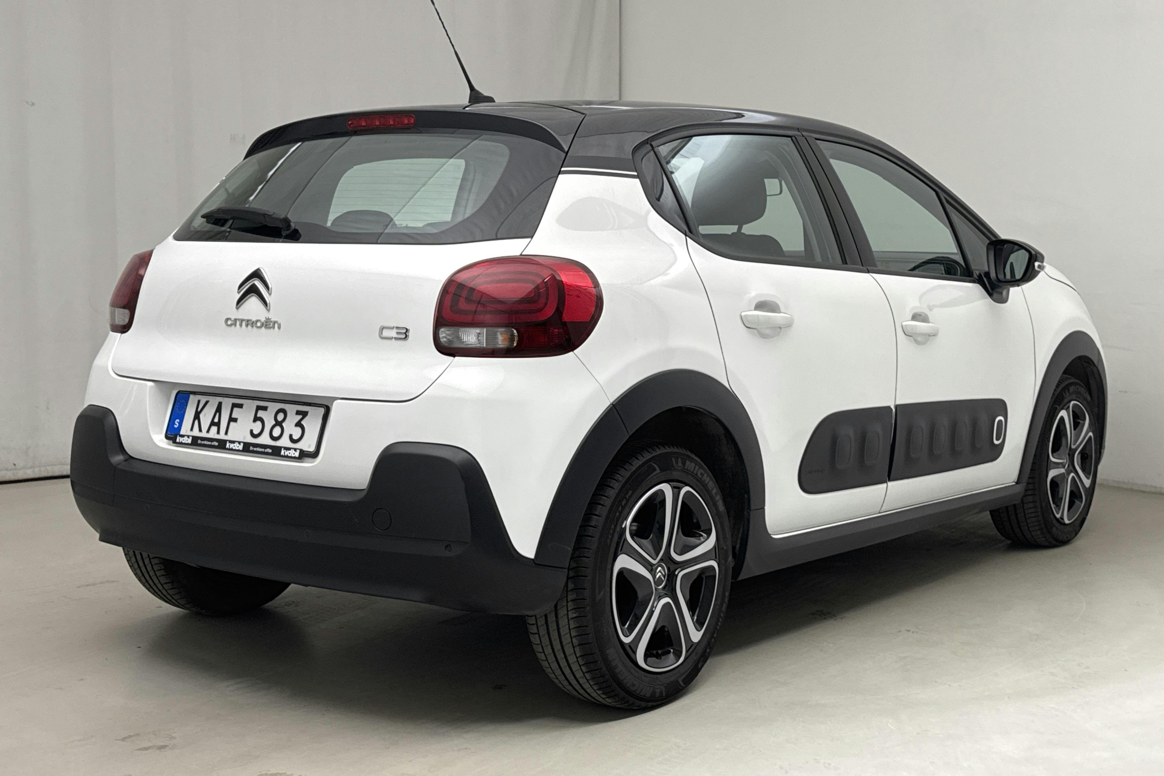 Citroën C3 PureTech (110hk) - 3 961 mil - Automat - vit - 2019