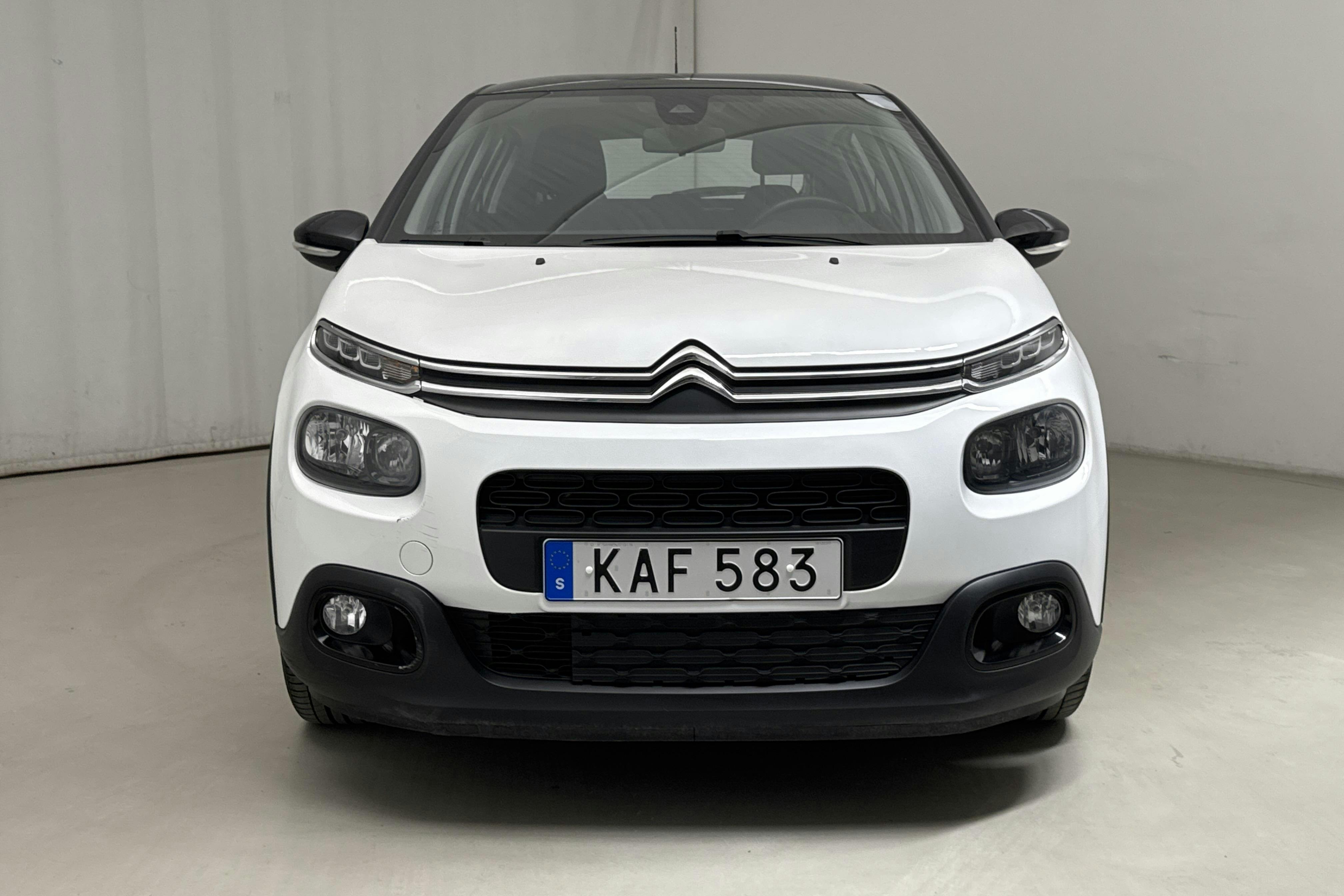 Citroën C3 PureTech (110hk) - 3 961 mil - Automat - vit - 2019