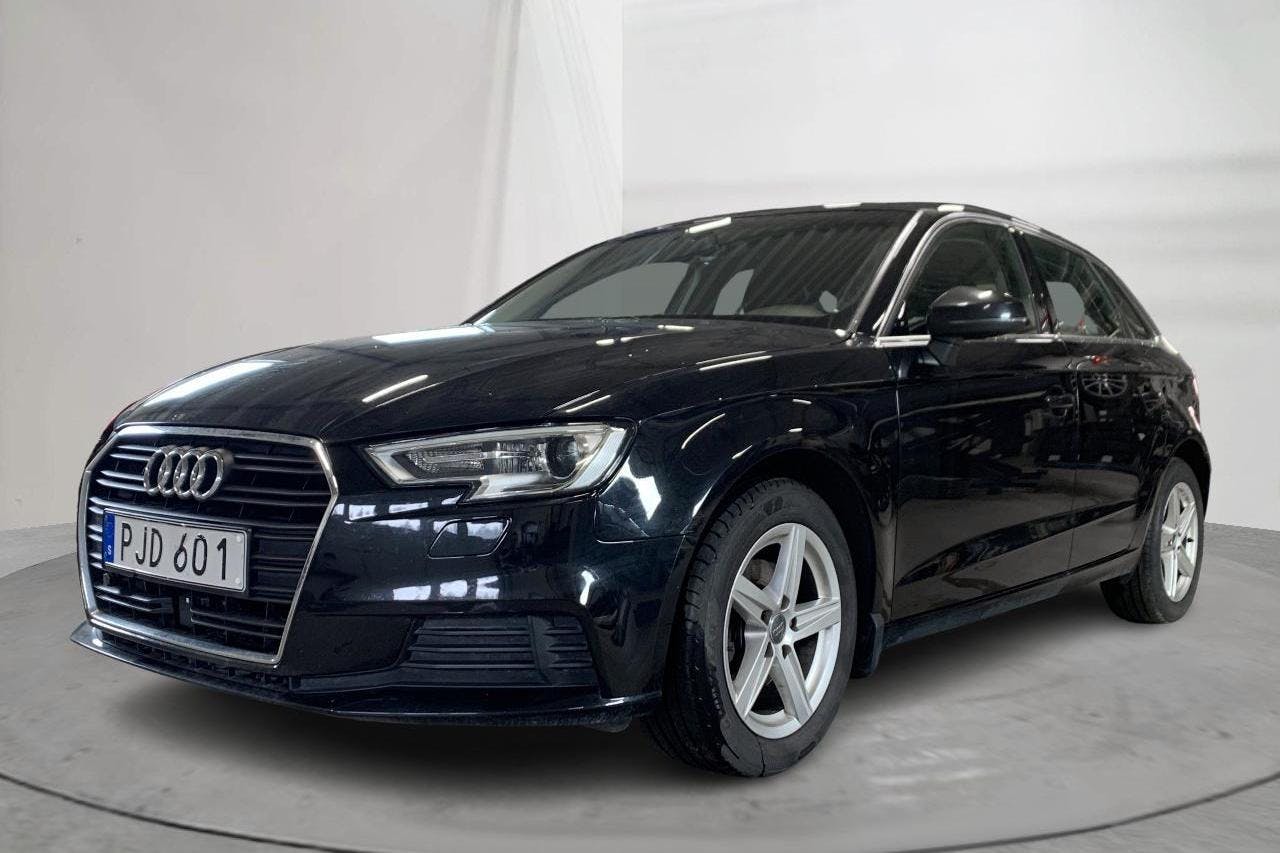 Audi A3 1.0 TFSI Sportback (116hk) - 129 740 km - Käsitsi - must - 2017