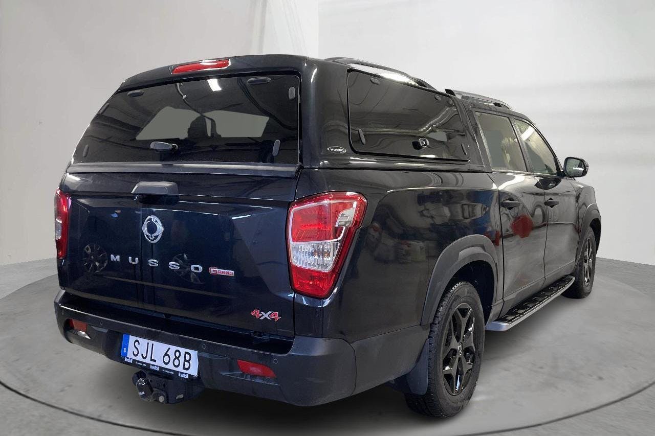 KGM Musso Grand 2.2 e-XDi 4WD (202hk) - 1 799 mil - Automat - svart - 2024