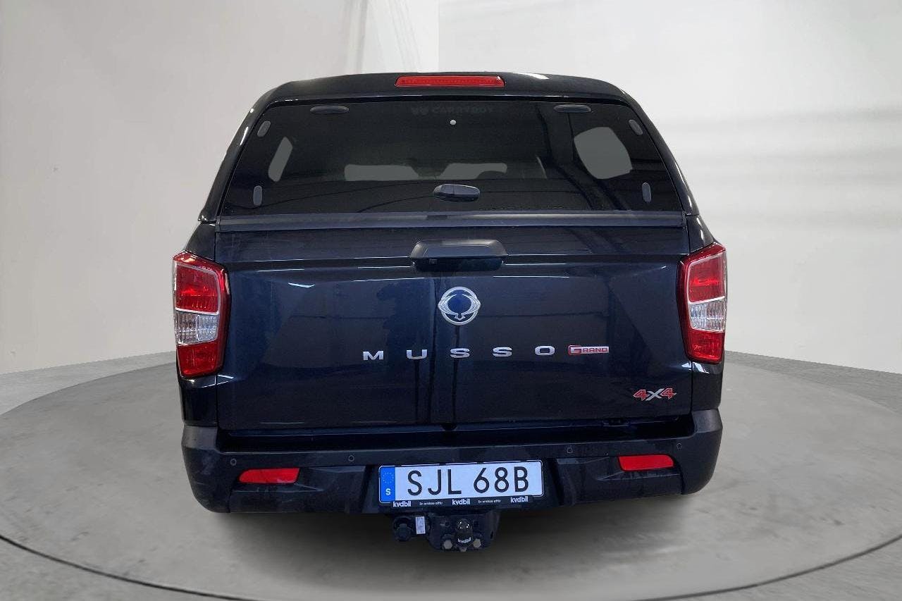 KGM Musso Grand 2.2 e-XDi 4WD (202hk) - 1 799 mil - Automat - svart - 2024