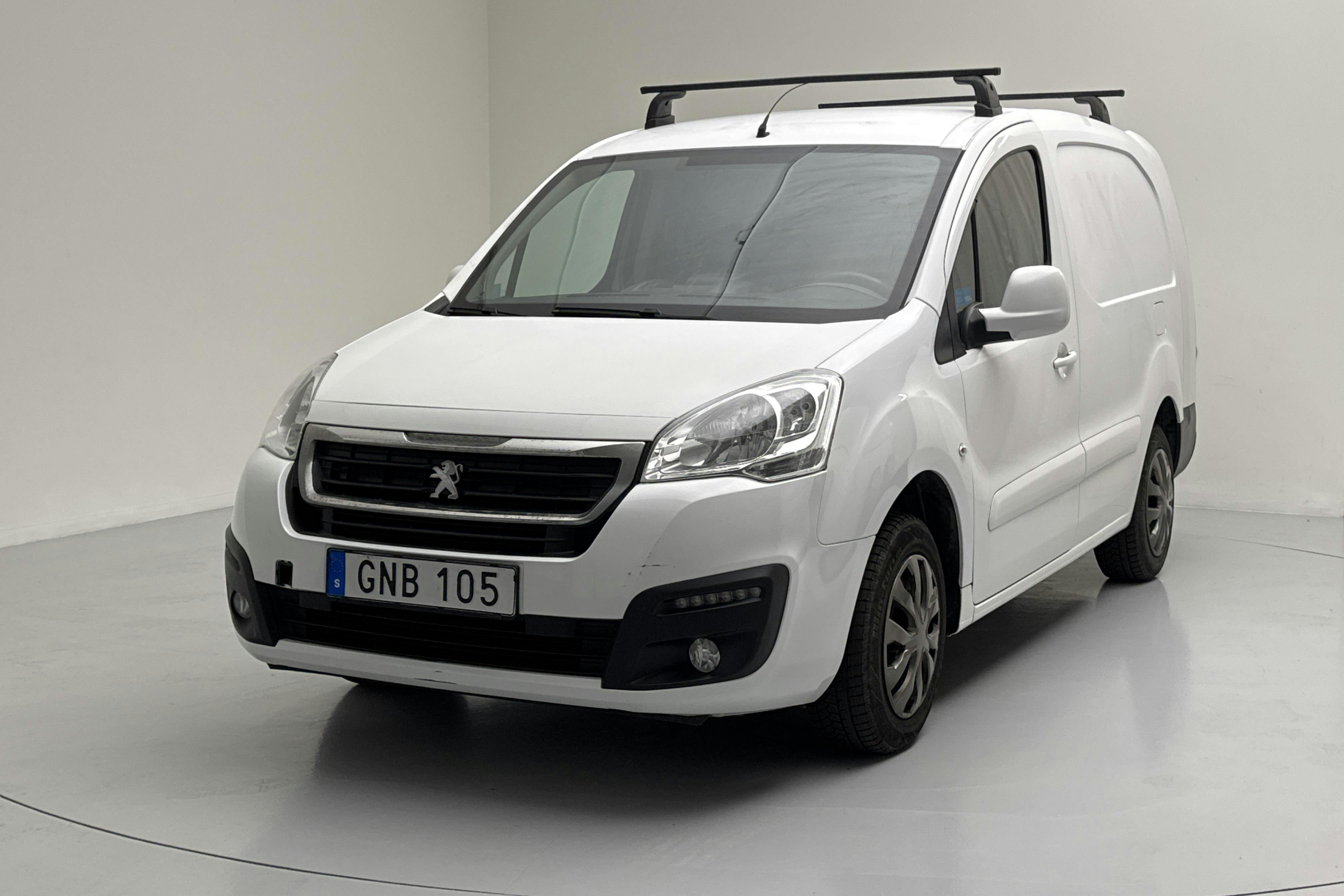 Peugeot Partner 1.6 BlueHDI Skåp (100hk) - 11 803 mil - Manuell - vit - 2017
