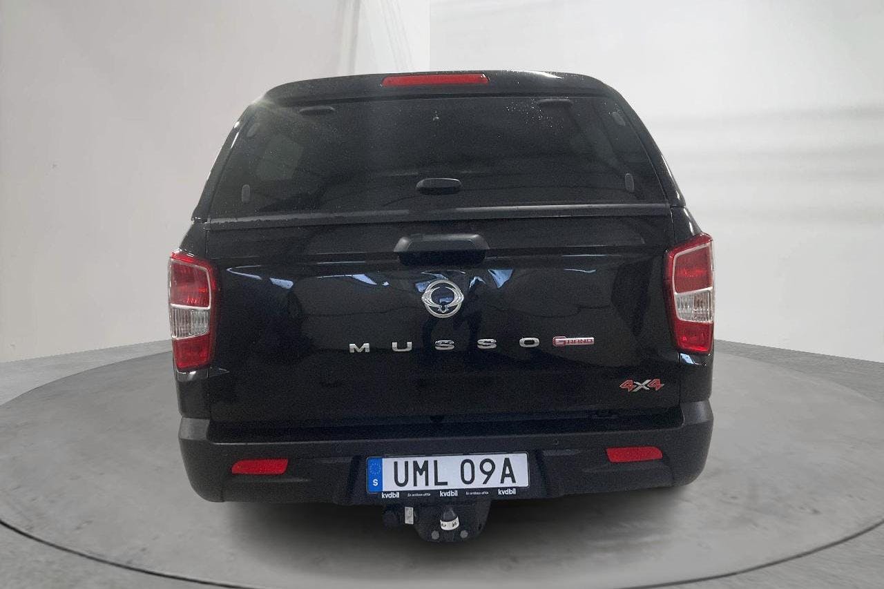 KGM Musso Grand 2.2 e-XDi 4WD (202hk) - 4 800 mil - Automat - svart - 2024