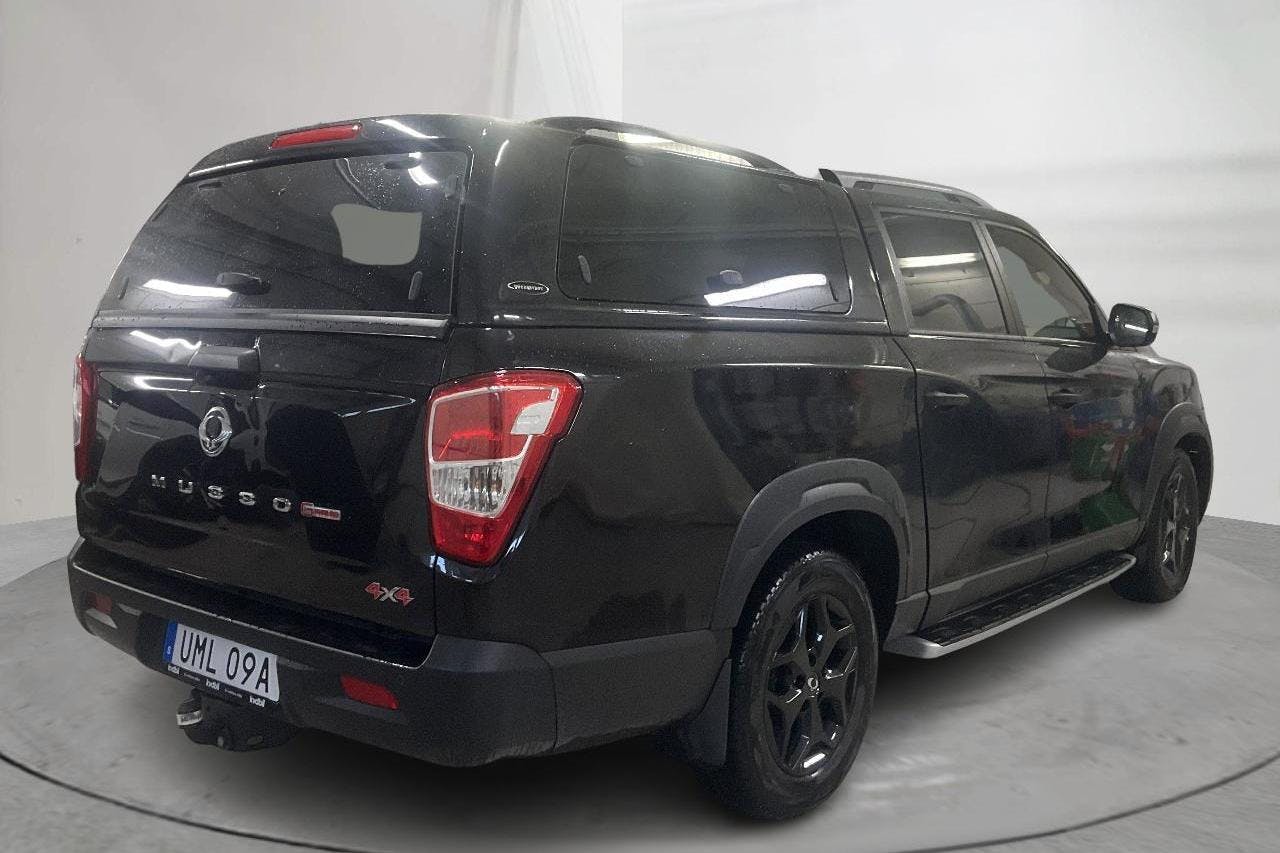KGM Musso Grand 2.2 e-XDi 4WD (202hk) - 4 800 mil - Automat - svart - 2024