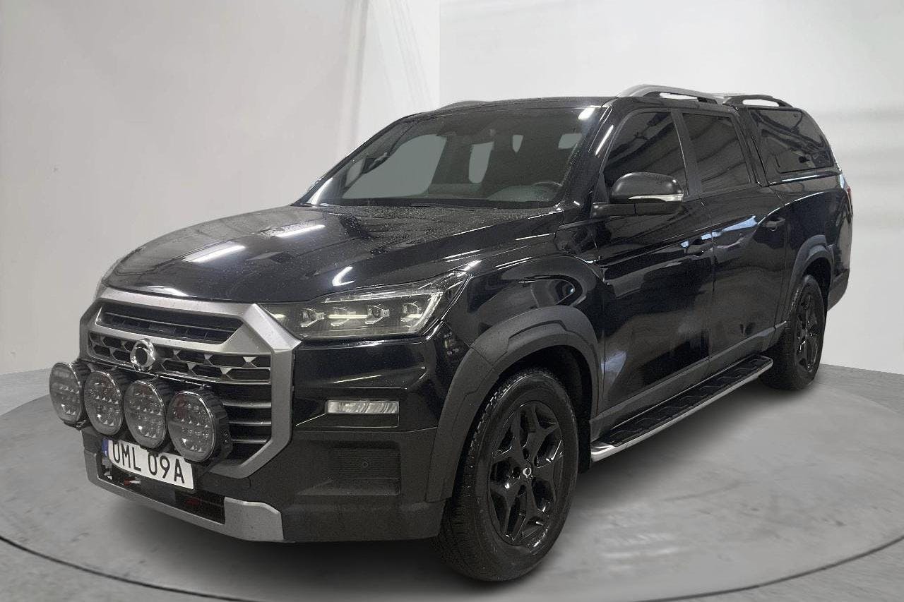 KGM Musso Grand 2.2 e-XDi 4WD (202hk) - 4 800 mil - Automat - svart - 2024