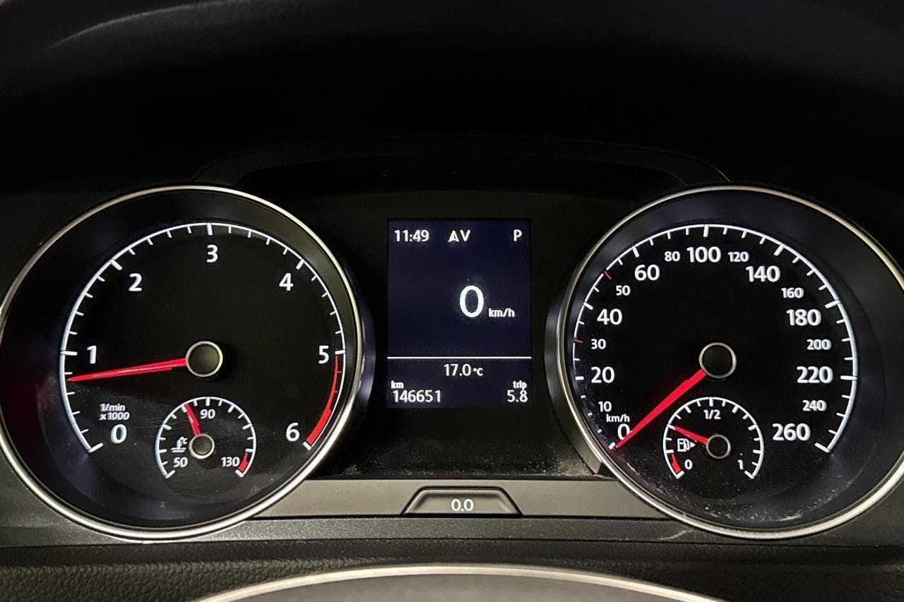 VW Golf VII 1.6 TDI Sportscombi (115hk) - 14 665 mil - Automat - Dark Grey - 2019