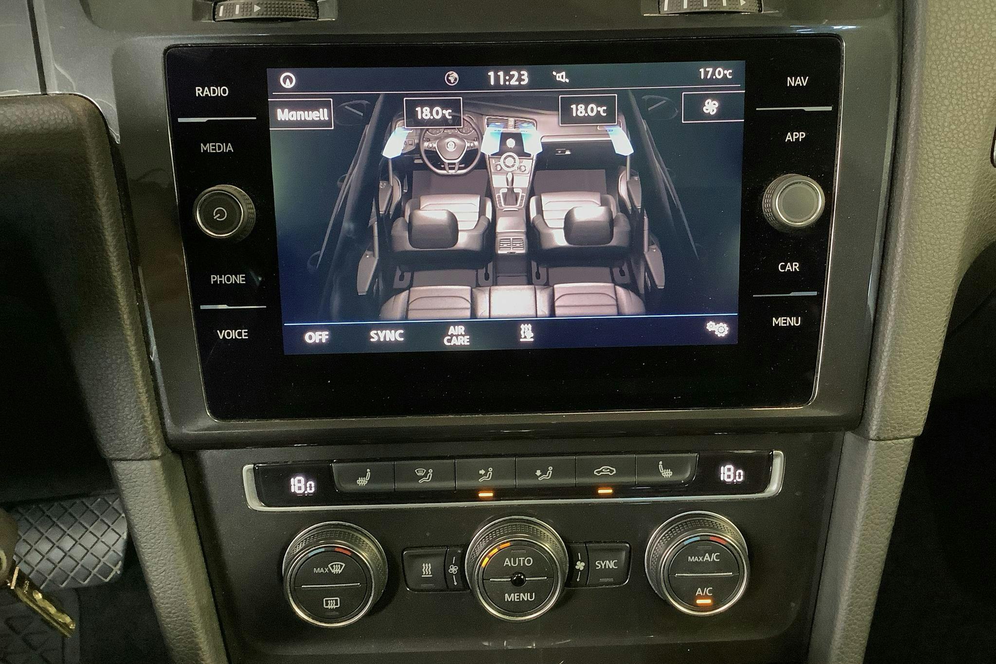 VW Golf VII 1.6 TDI Sportscombi (115hk) - 14 665 mil - Automat - Dark Grey - 2019