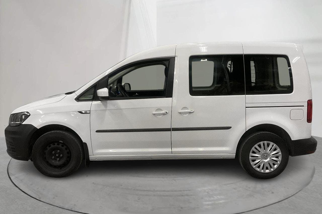 VW Caddy 2.0 TDI Skåp (102hk) - 5 673 mil - Manuell - vit - 2020