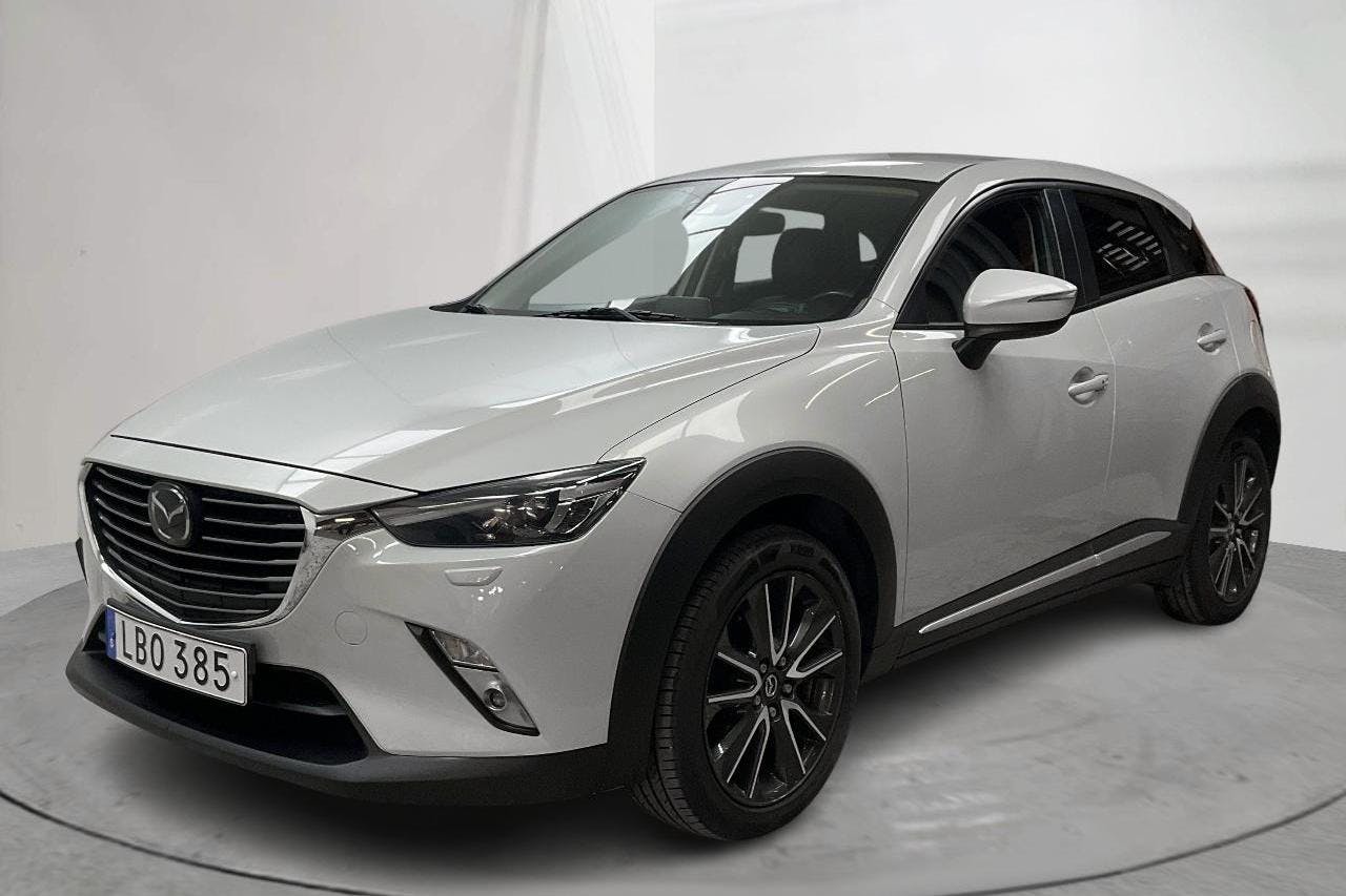 Mazda CX-3 2.0 2WD (120hk) - 7 855 mil - Automat - vit - 2016