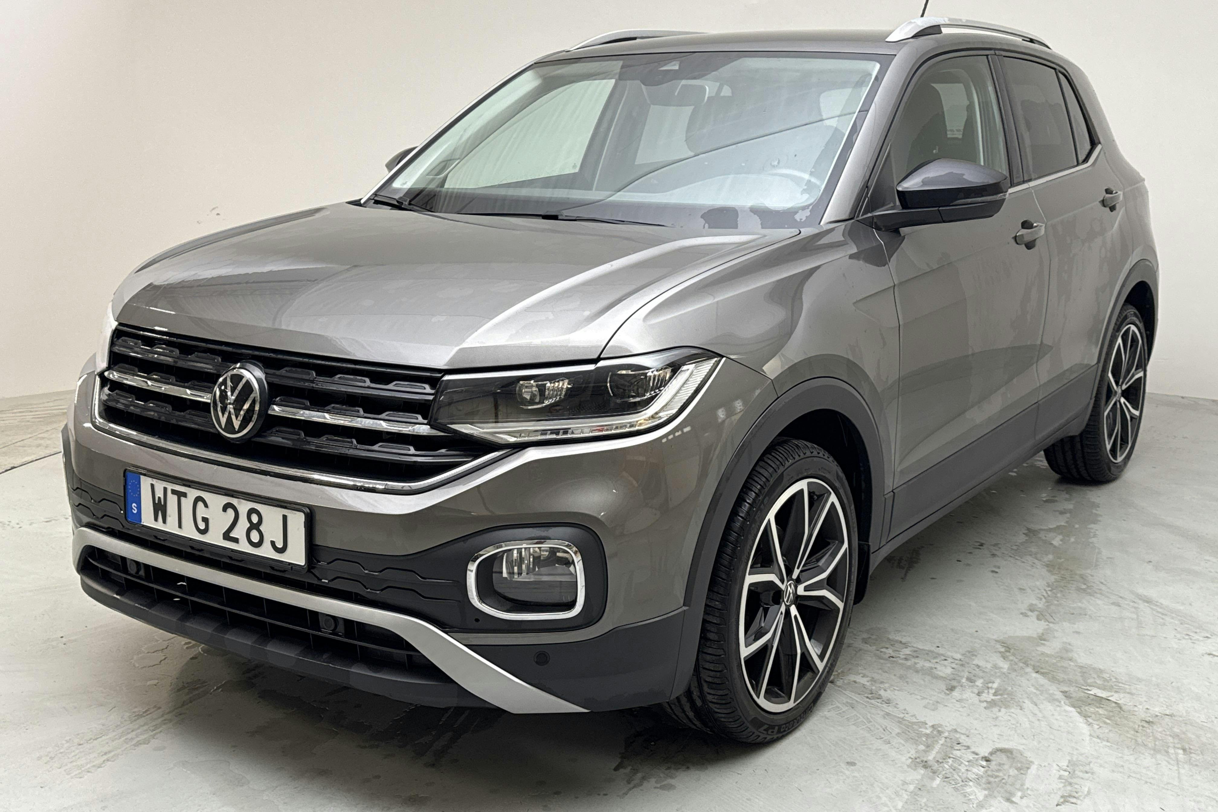 VW T-Cross 1.0 TSI (115hk) - 82 250 km - Automatic - gray - 2021