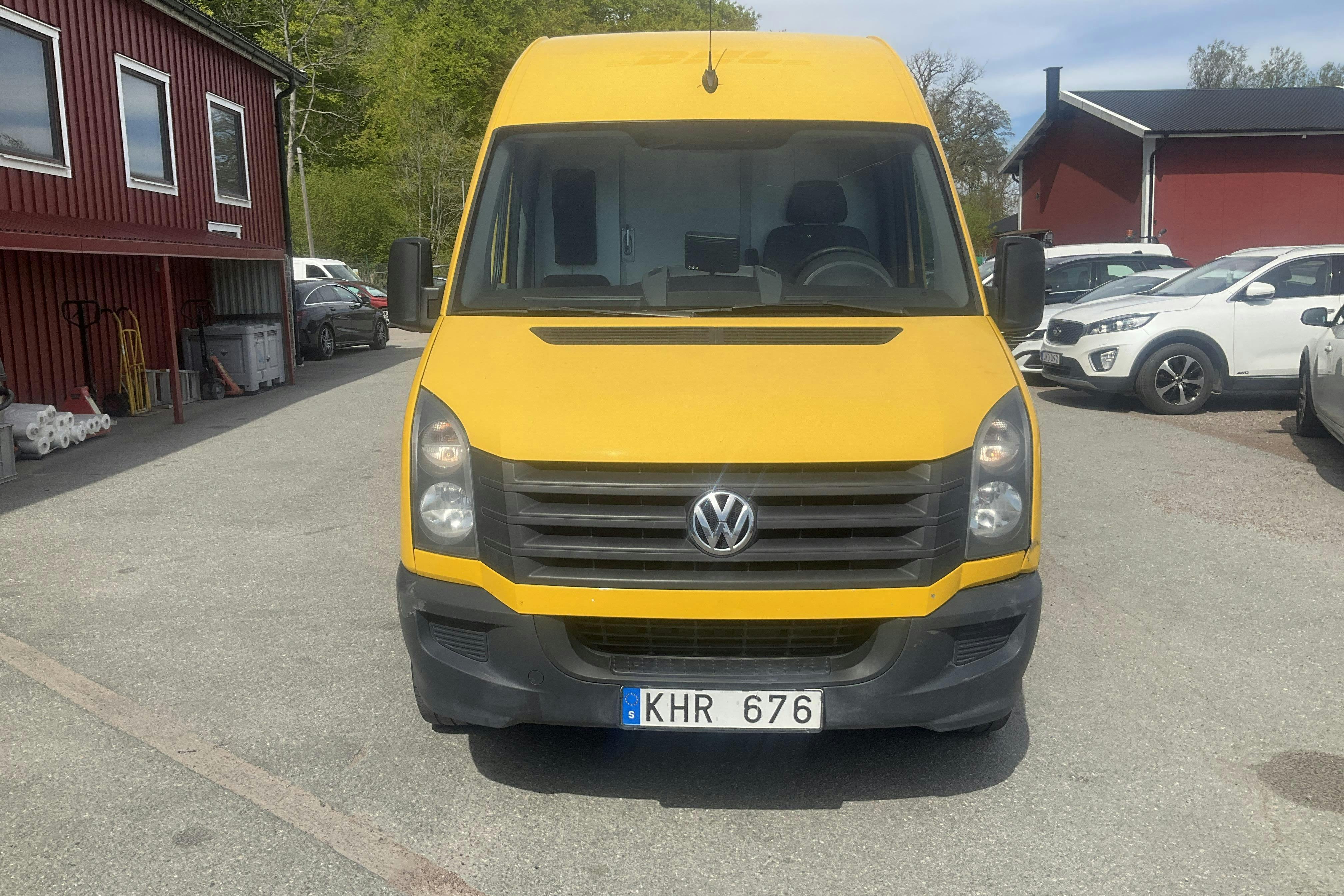 VW Crafter 35 2.0 TDI Skåp (136hk) - 39 048 mil - Manuell - Light Yellow - 2014