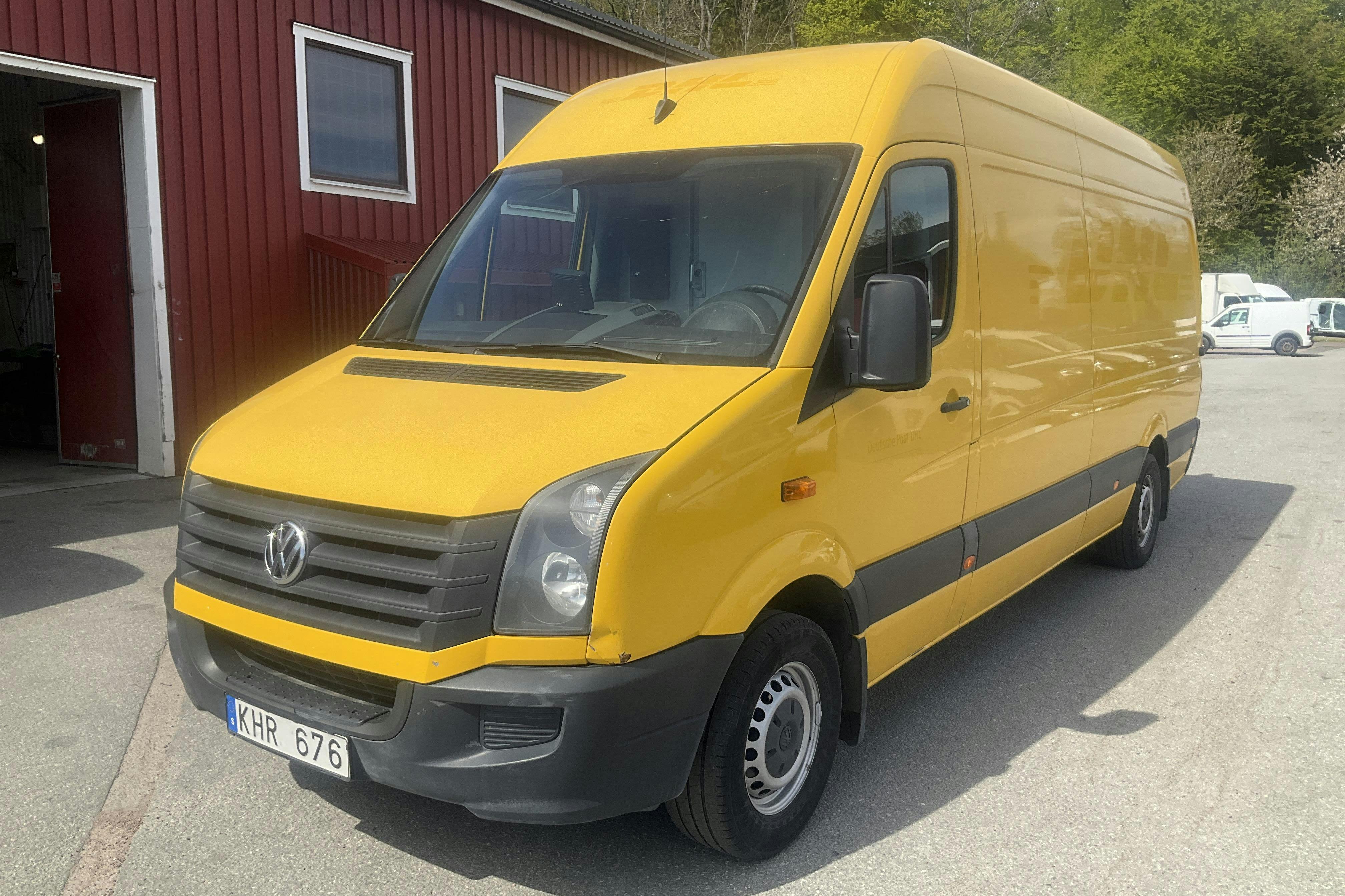 VW Crafter 35 2.0 TDI Skåp (136hk) - 39 048 mil - Manuell - Light Yellow - 2014