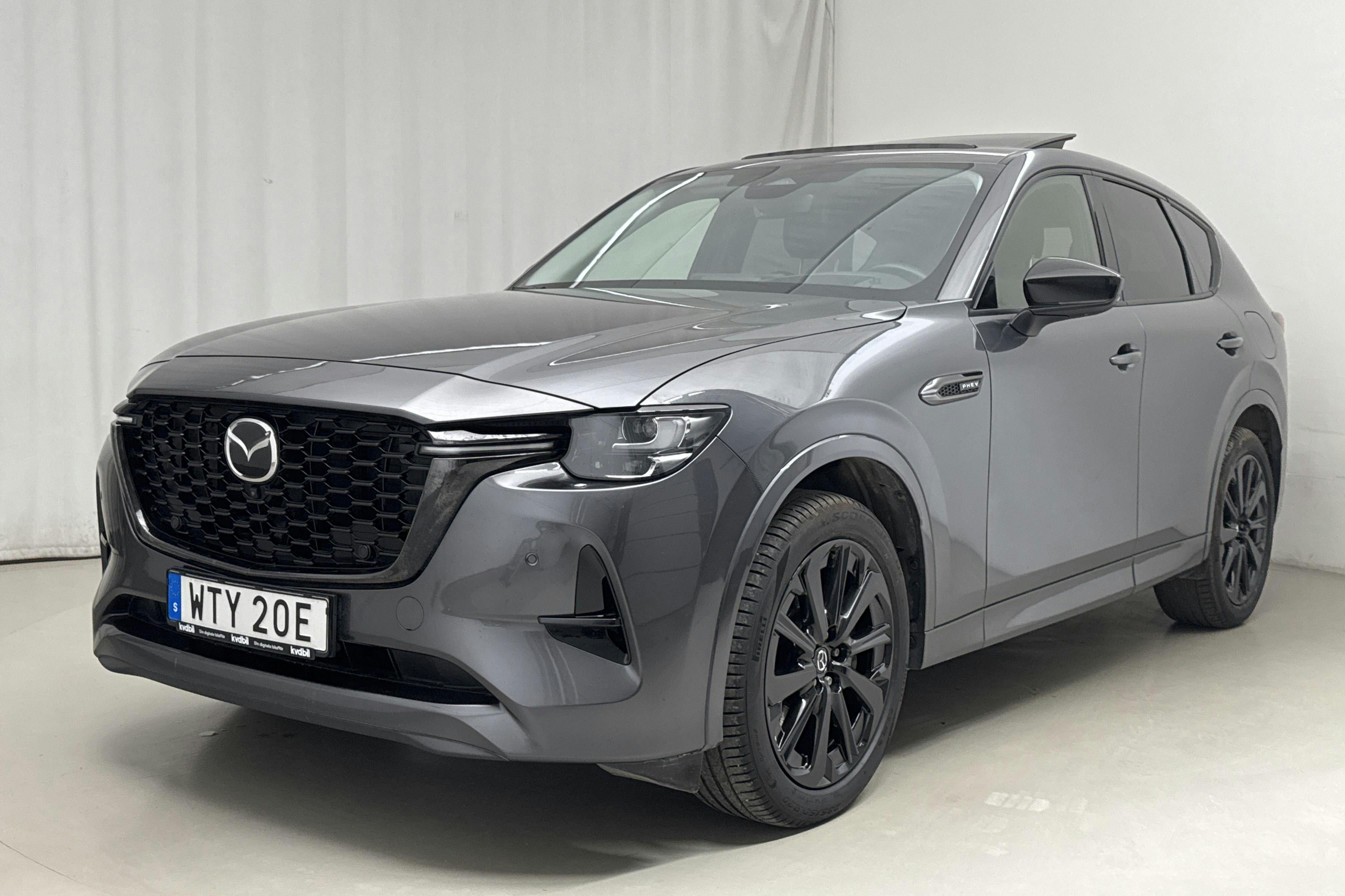 Mazda CX-60 e-Skyactiv PHEV AWD (327hk) - 9 849 mil - Automat - grå - 2023