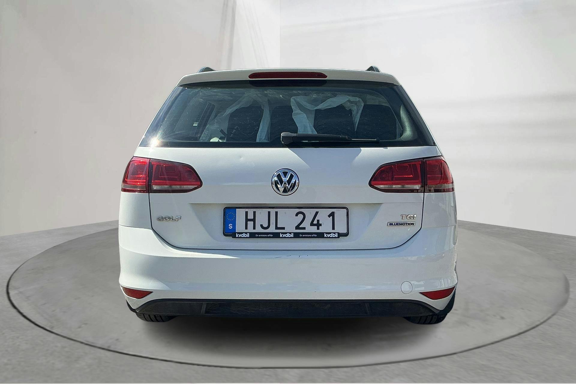 VW Golf VII 1.4 TGI BlueMotion Sportscombi (110hk) - 77 480 km - Käsitsi - valge - 2015