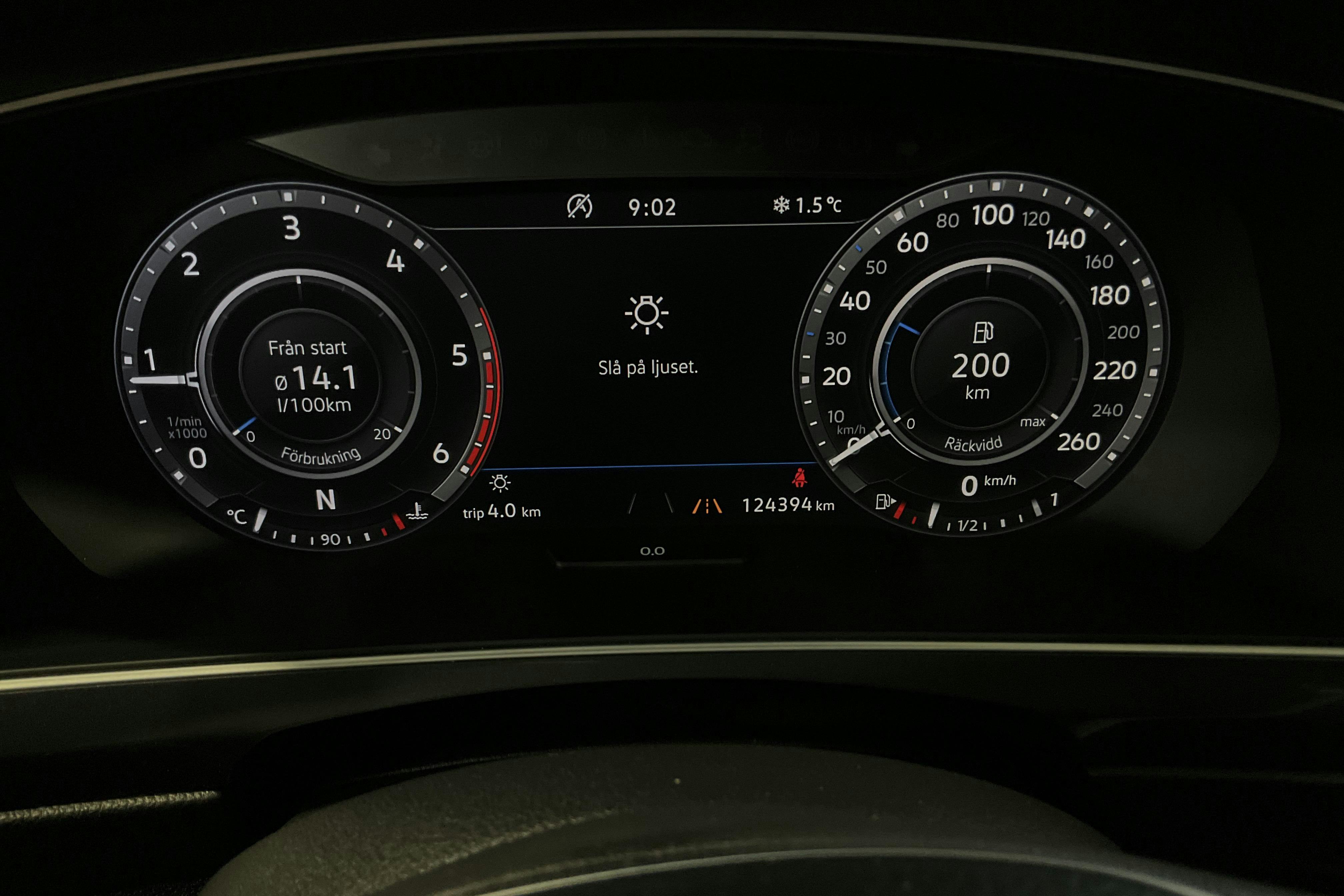 VW Tiguan 2.0 TDI 4MOTION (190hk) - 12 439 mil - Automat - vit - 2018