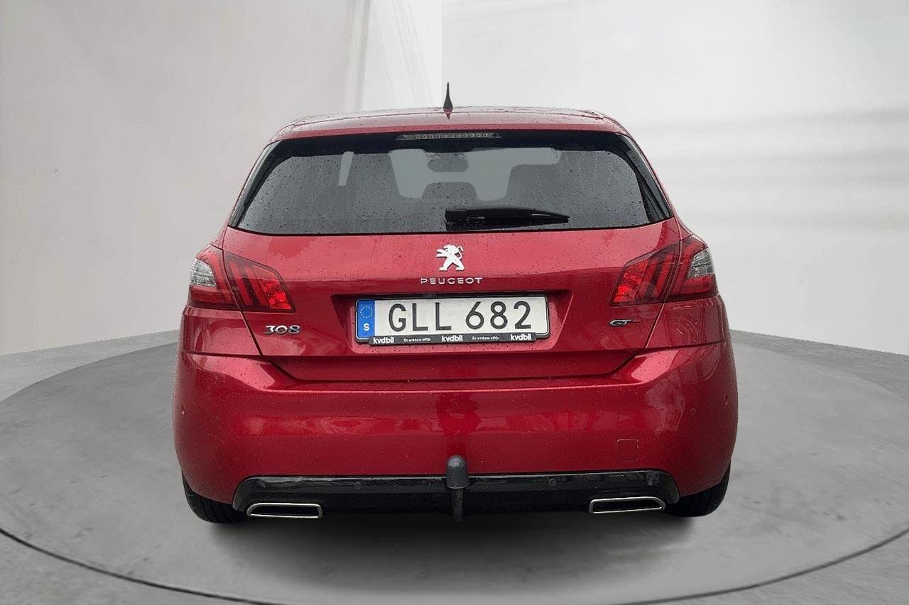 Peugeot 308 GT PureTech 5dr (225hk) - 9 492 mil - Automat - Light Red - 2018
