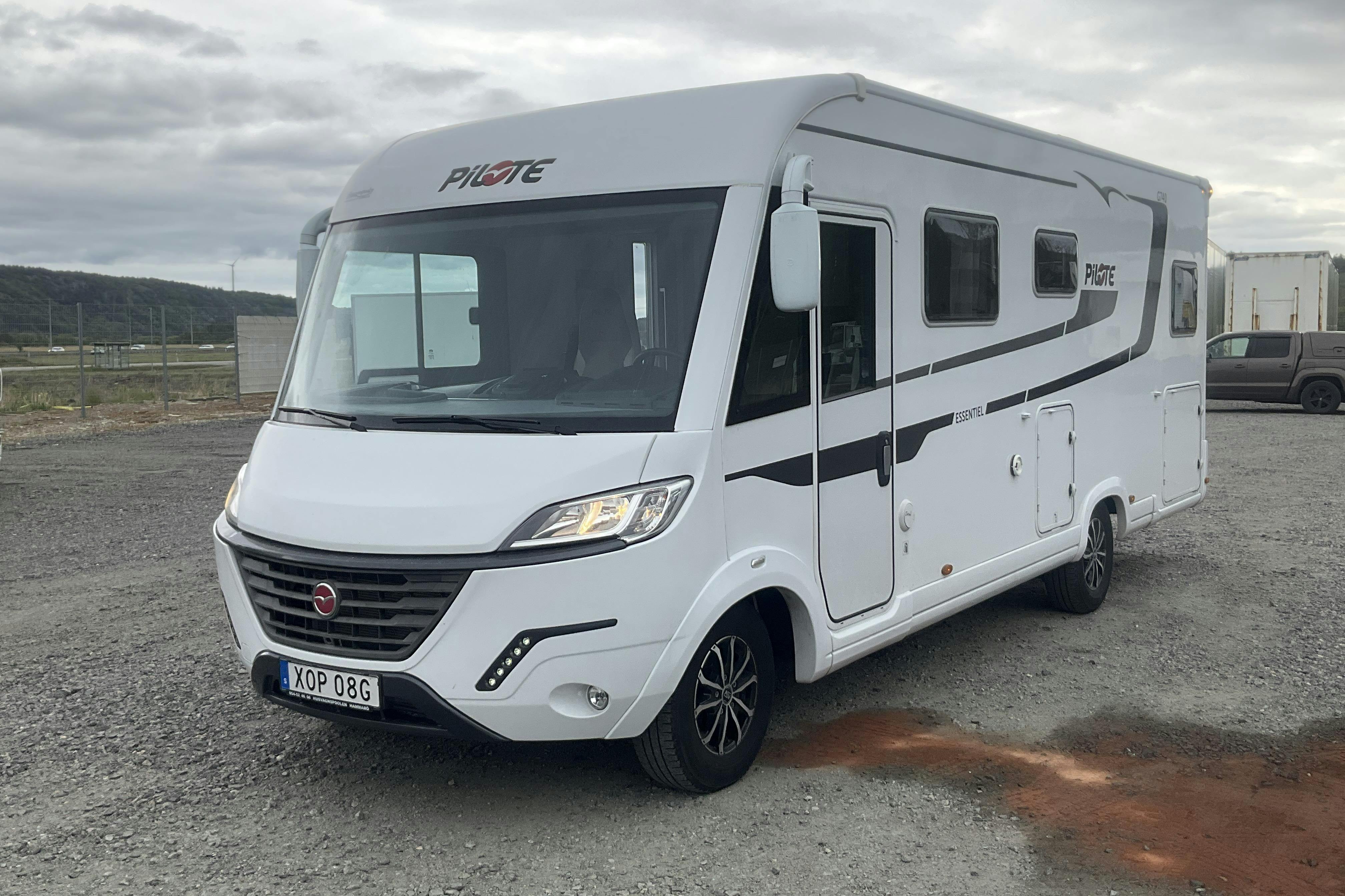 FIAT PiLOTE G740GJ Husbil - 2 040 mil - Automat - vit - 2019