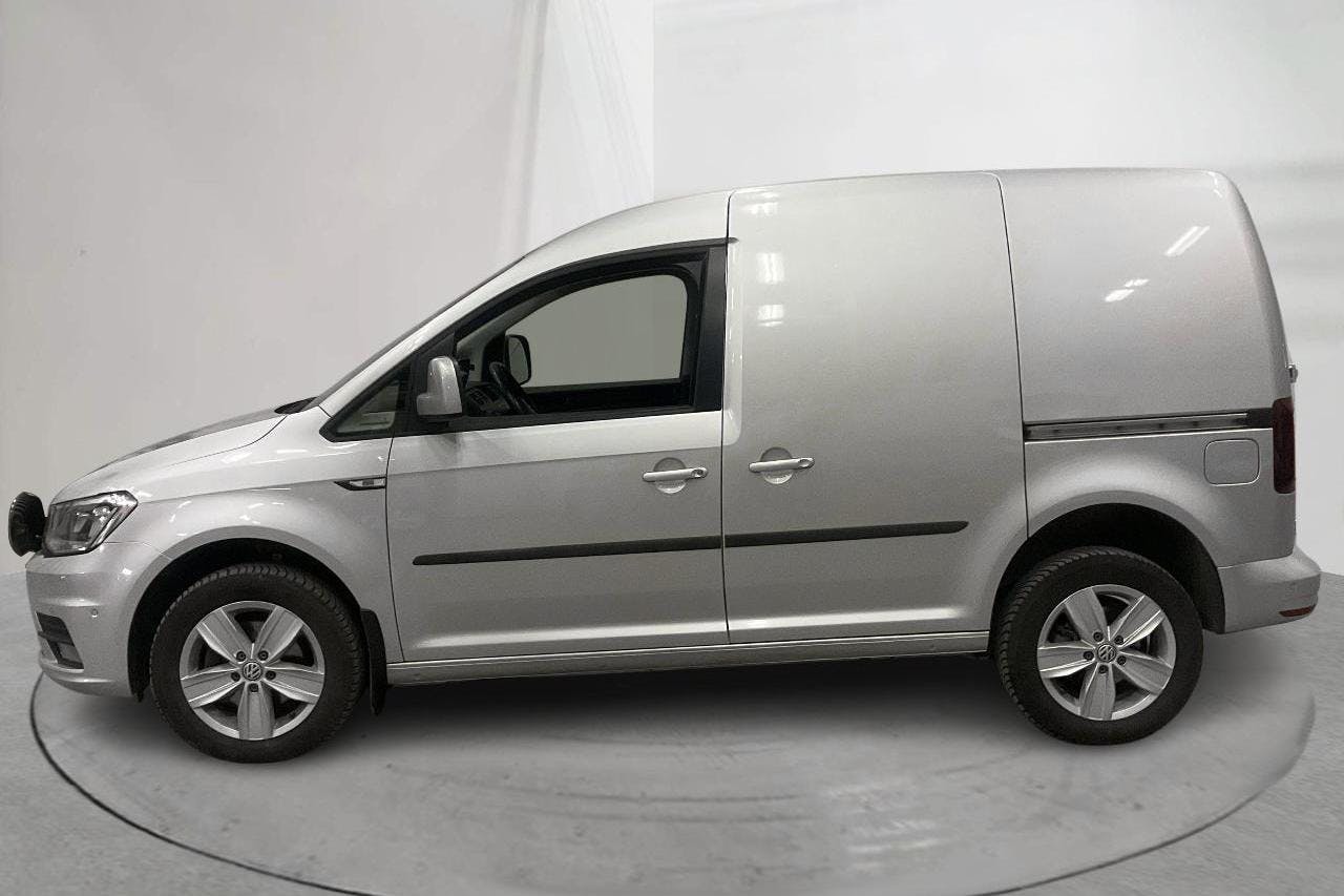 VW Caddy 2.0 TDI Skåp 4MOTION (150hk) - 11 672 mil - Automat - silver - 2020