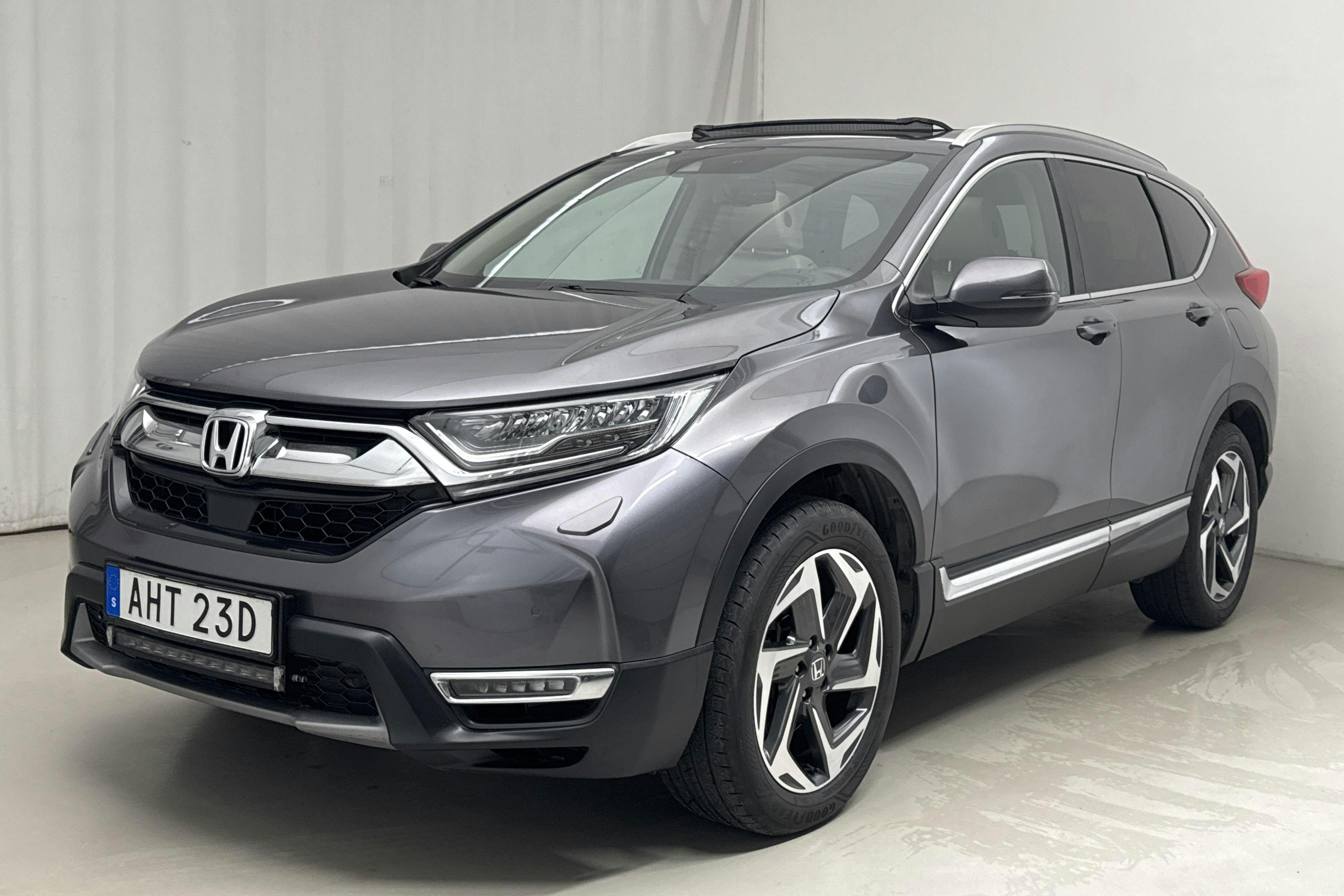 Honda CR-V 1.5 i-VTEC 4WD (193hk) - 107 270 km - Automatyczna - Light Grey - 2019