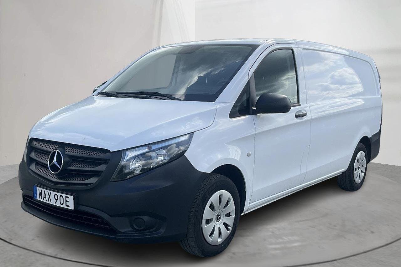 Presentationsfoto 1 av 12: Mercedes Vito 114 CDI 2WD W640 (136hk) - 2 203 mil - Manuell - vit - 2023