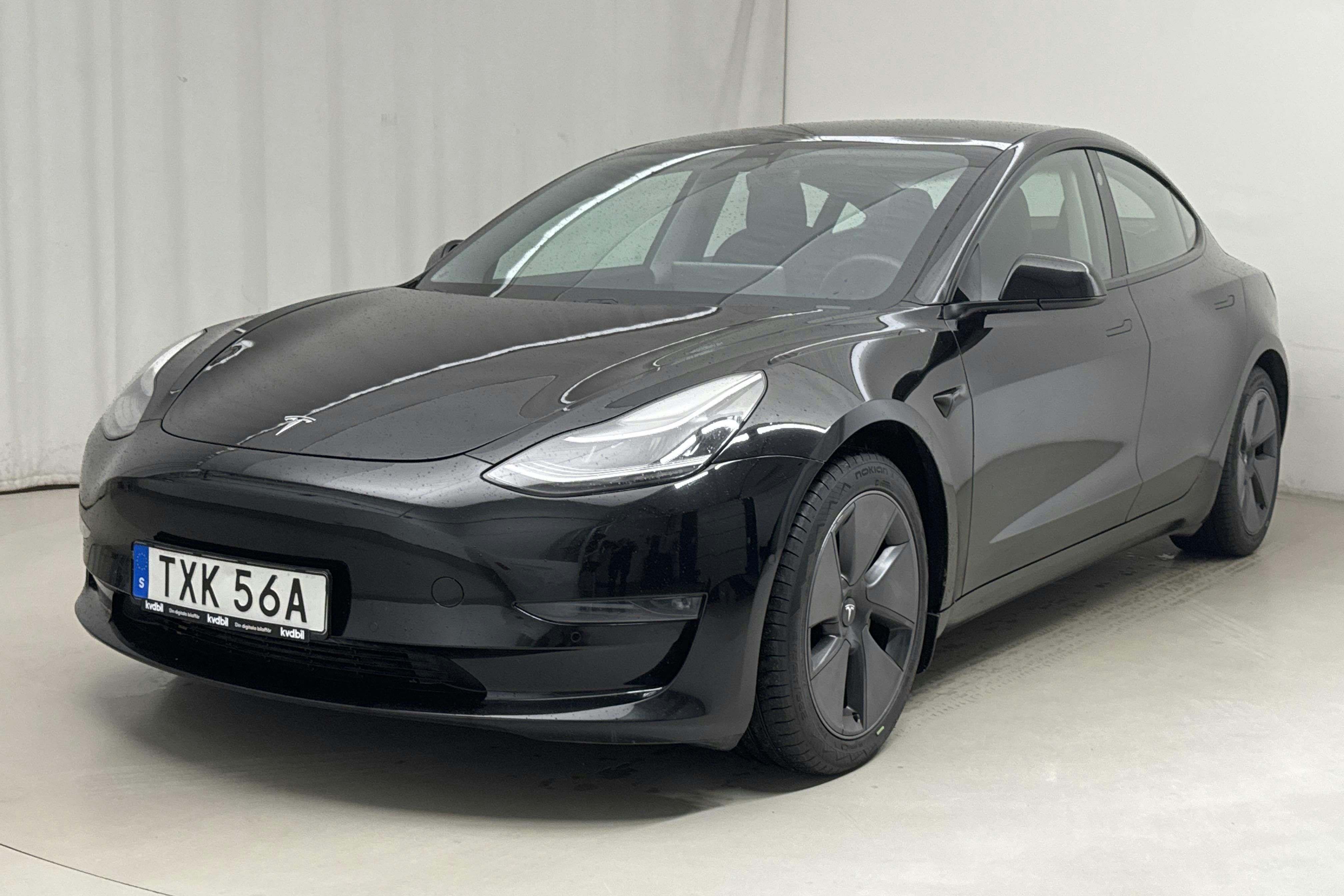 Tesla Model 3 Long Range Dual Motor AWD - 12 502 mil - Automat - svart - 2021