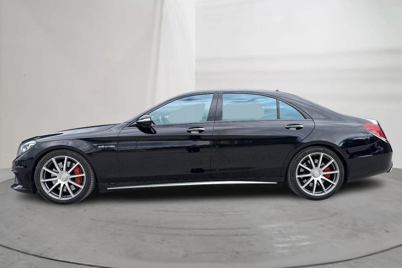 Mercedes S 63 L AMG W222 4MATIC (585hk) - 17 210 mil - Automat - svart - 2016