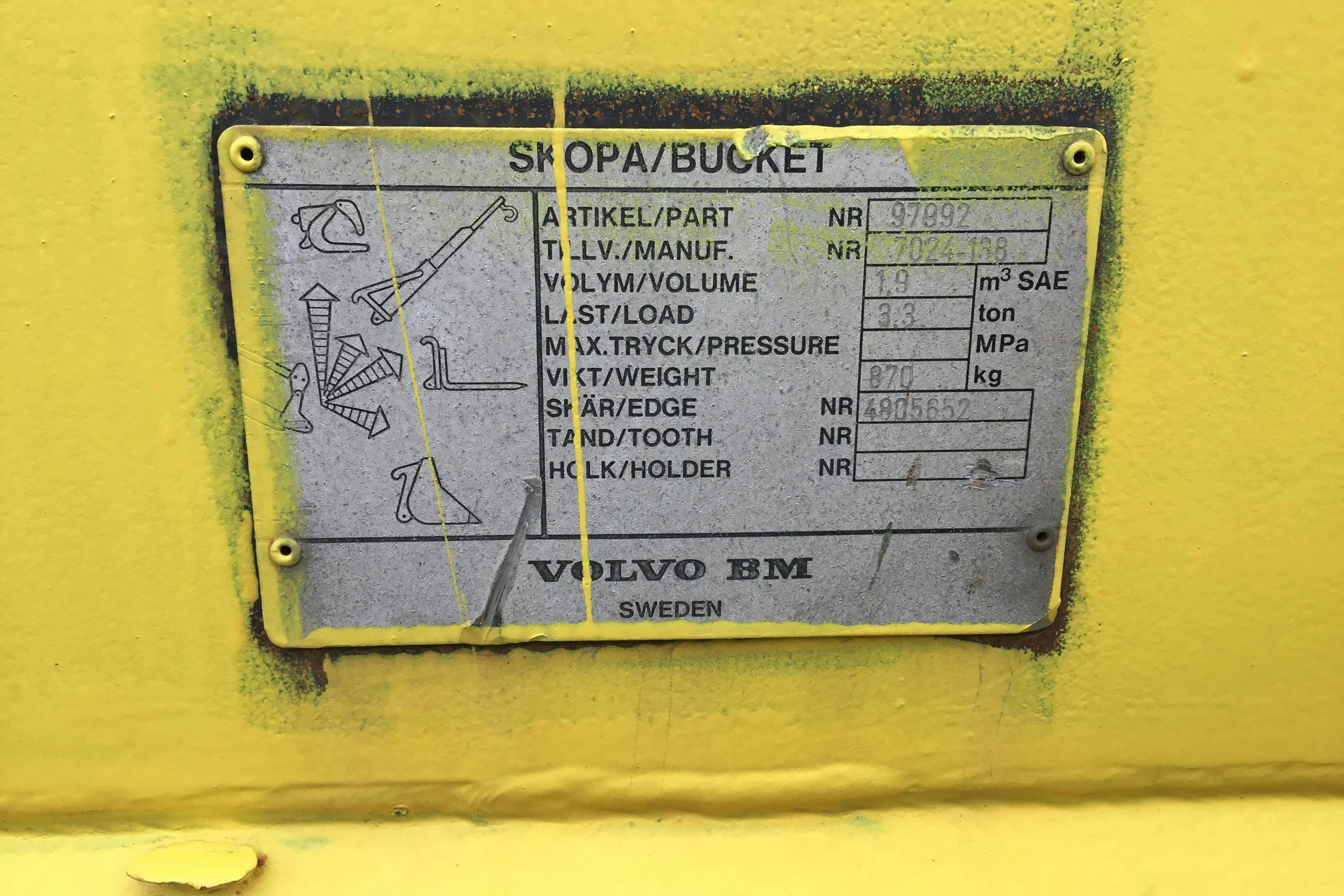 Volvo BM Skopa S (-79) - 0 km