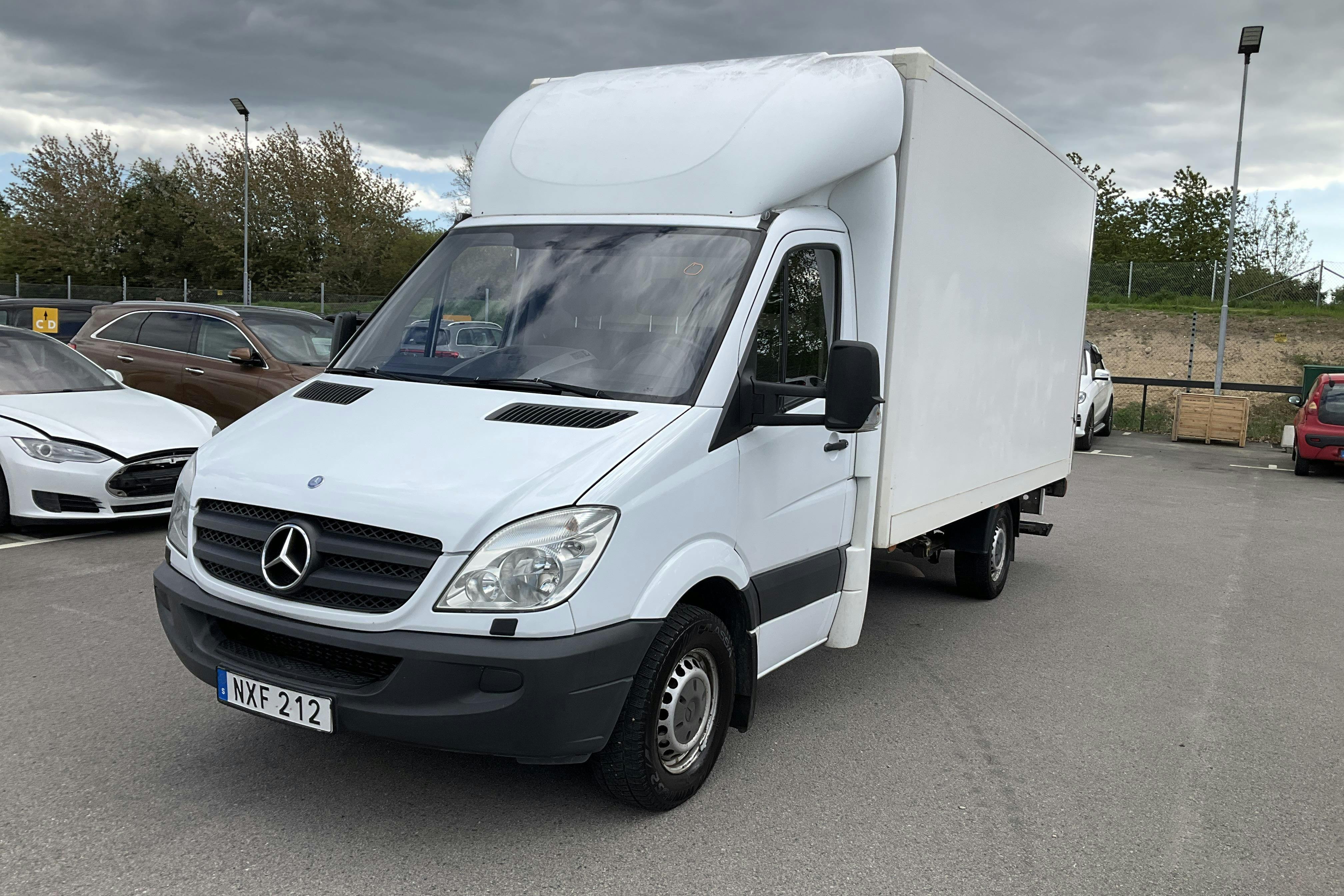 Mercedes Sprinter 316 Volymskåp (163hk) - 227 630 km - Automatic - white - 2014