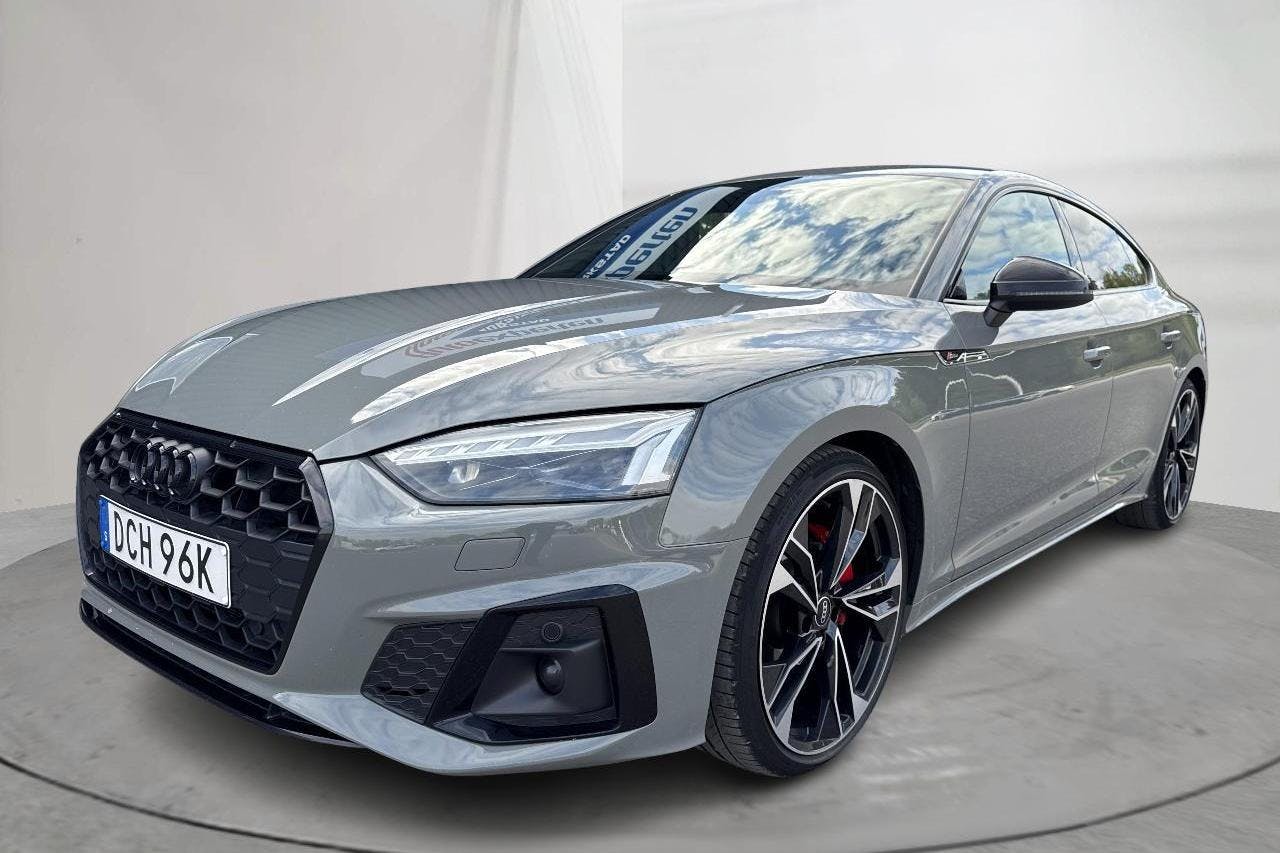 Audi A5 Sportback 40 TDI quattro (204hk) - 10 816 mil - Automat - grå - 2022