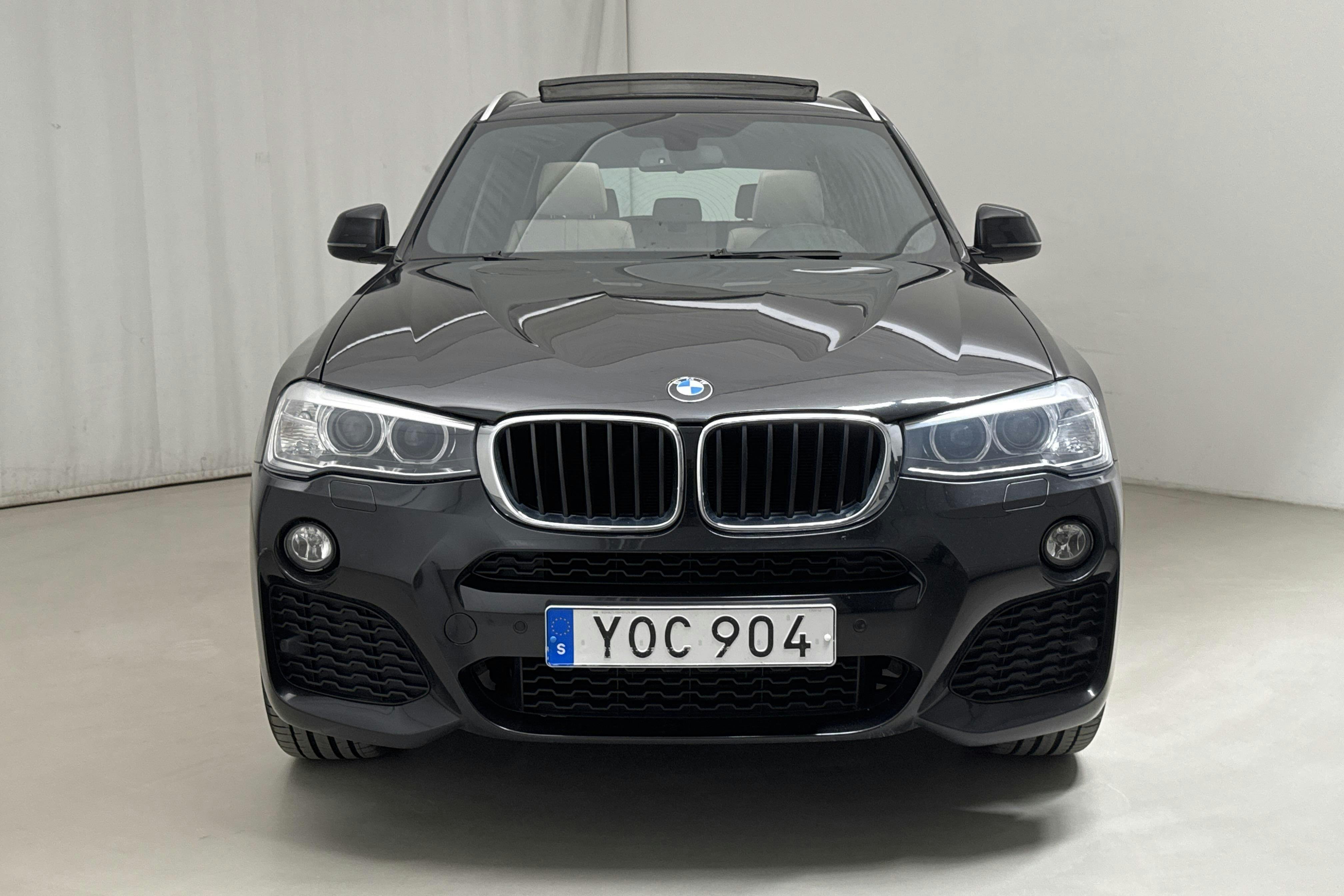 BMW X3 xDrive20d, F25 (190hk) - 21 235 mil - Automat - svart - 2017