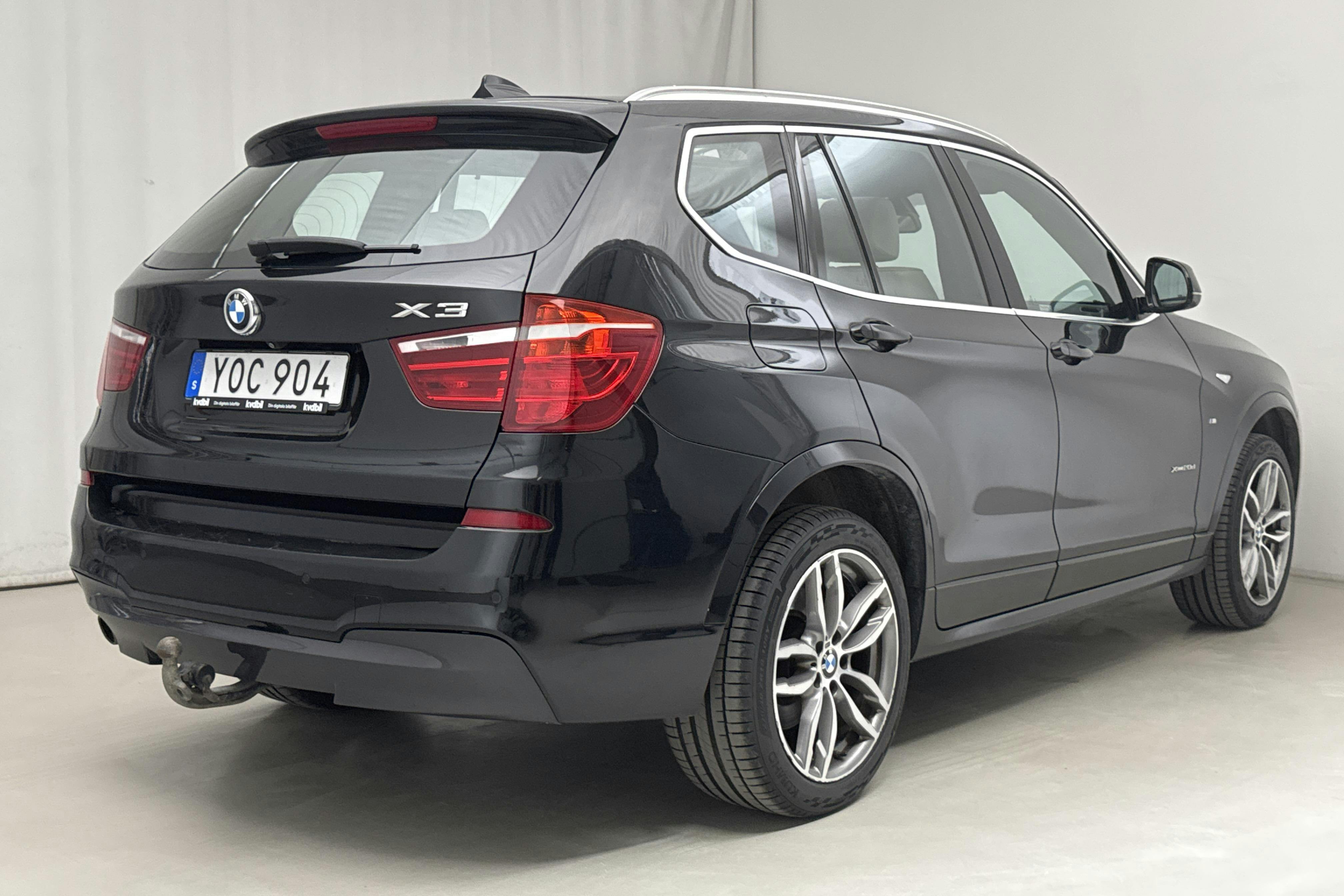 BMW X3 xDrive20d, F25 (190hk) - 21 235 mil - Automat - svart - 2017