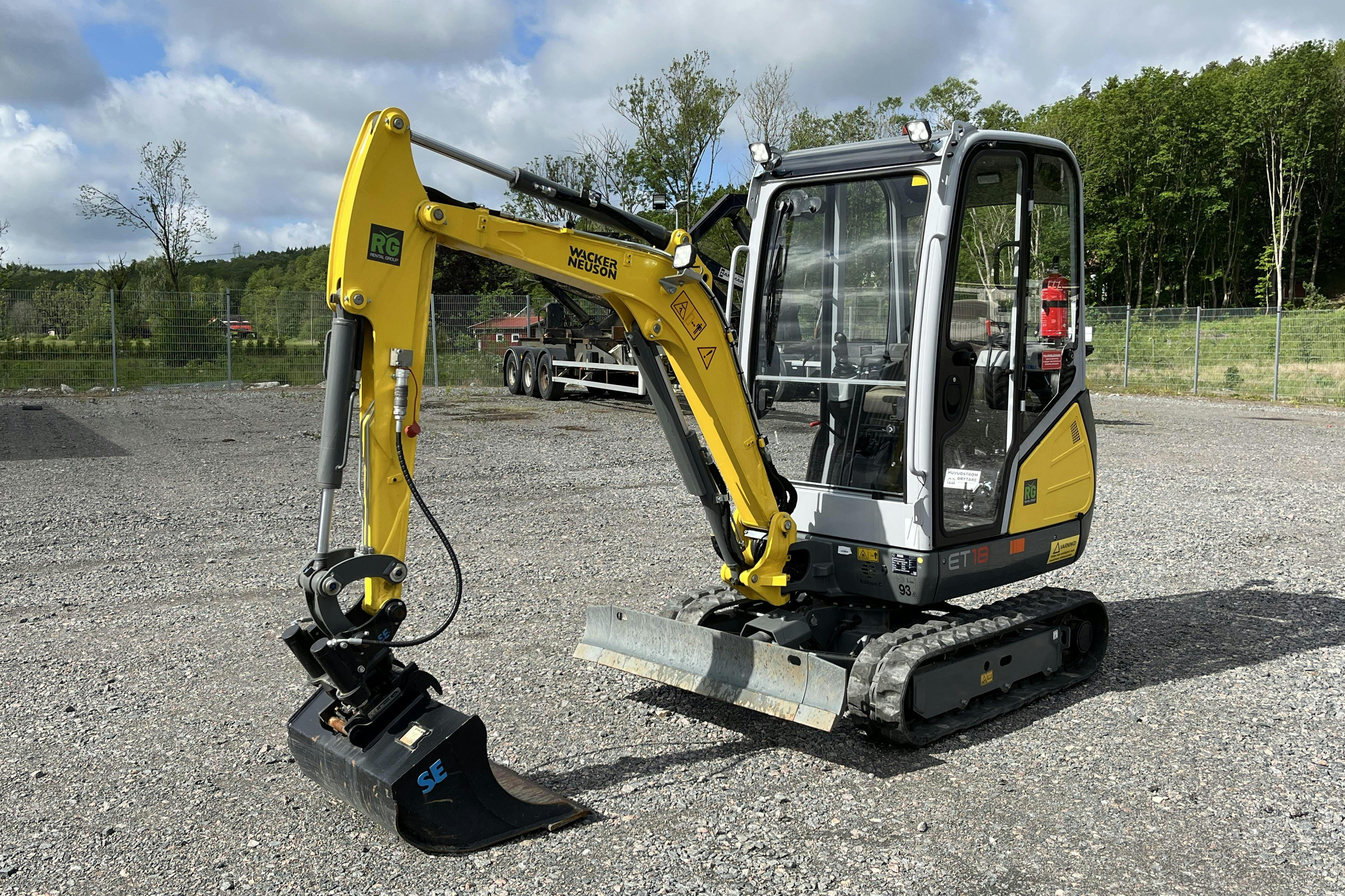 Wacker Neuson ET18 minigrävare med tiltmellandel -  - 2023