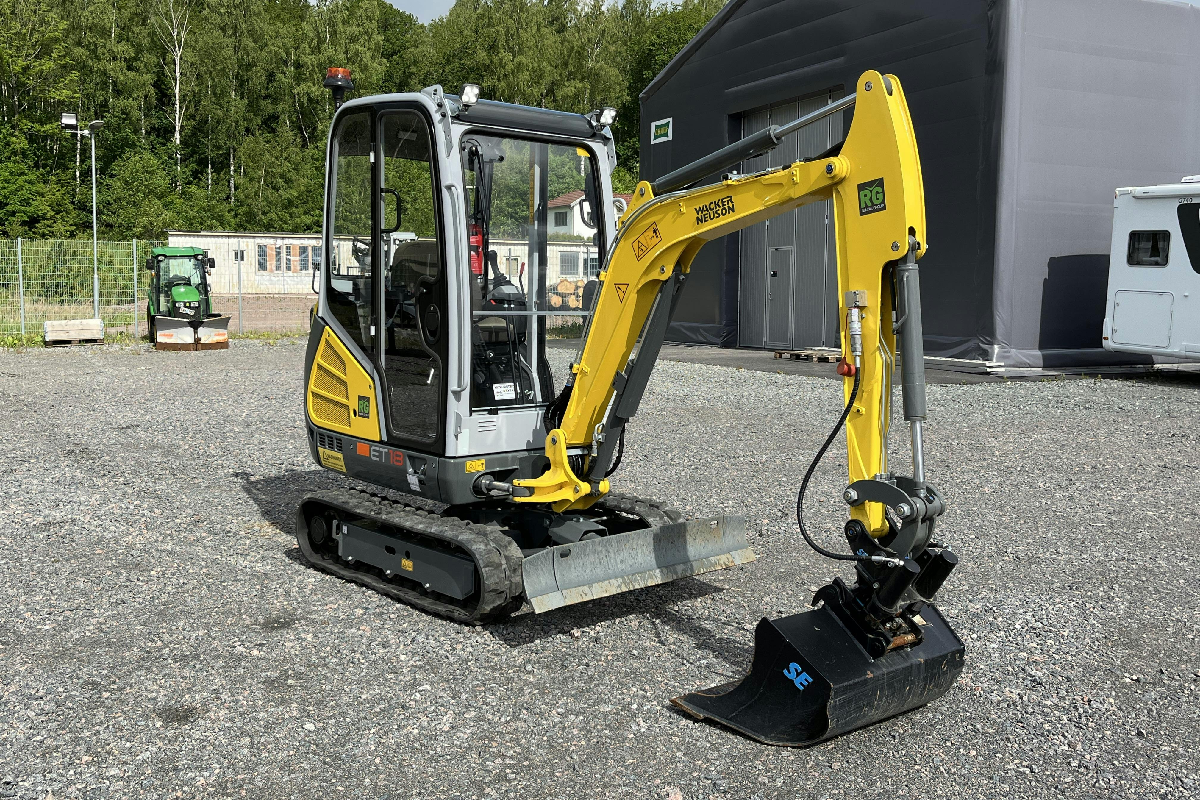 Wacker Neuson ET18 minigrävare med tiltmellandel -  - 2023