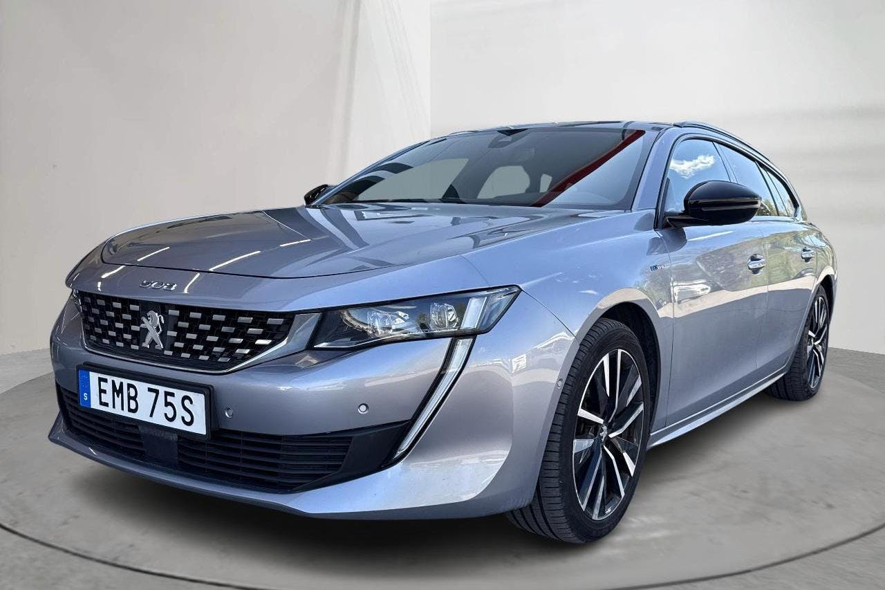 Peugeot 508 1.6 Hybrid SW (225hk) - 81 070 km - Automatyczna - szary - 2020